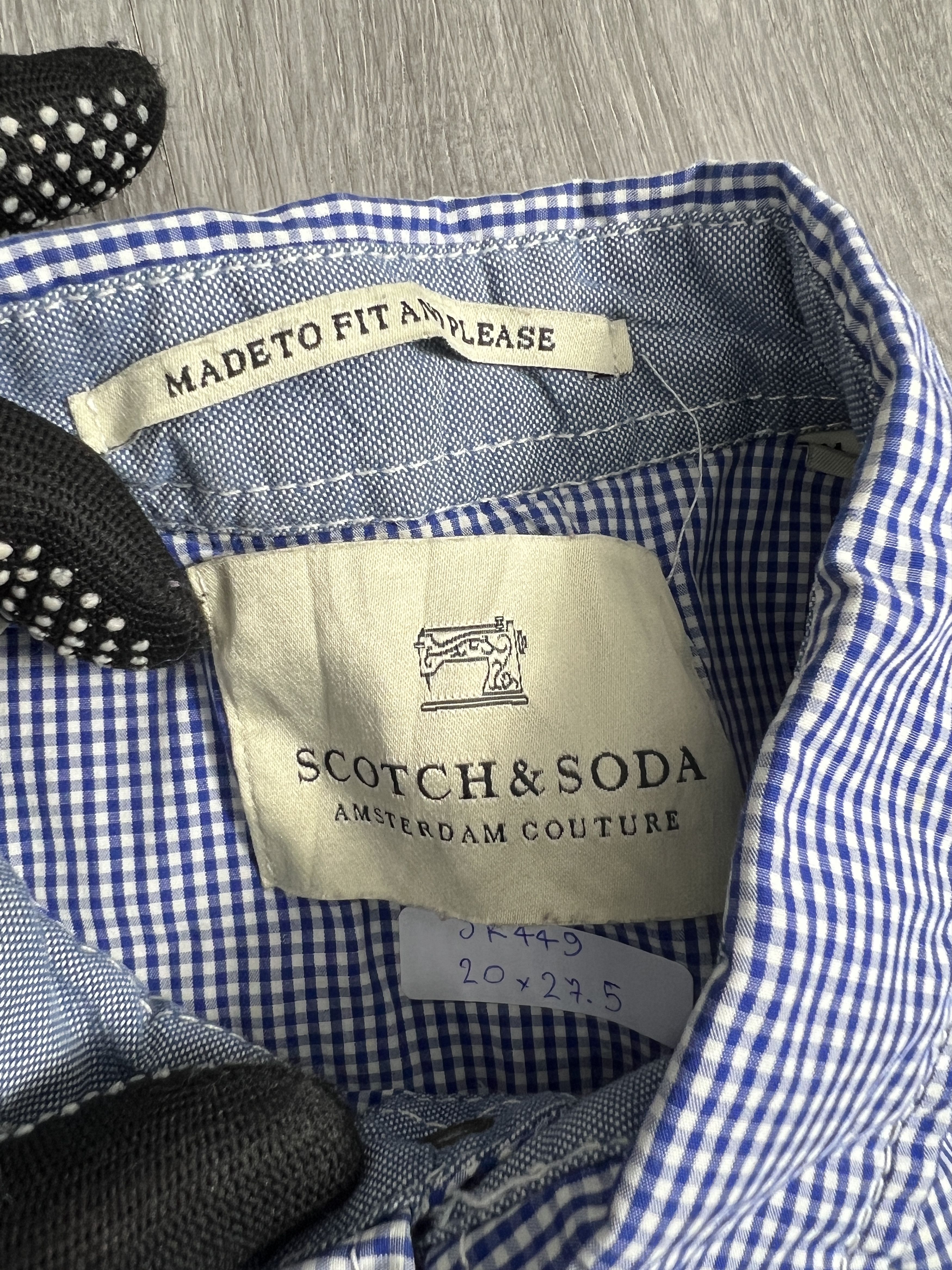 Scotch & Soda Scotch & Soda Embroidery Plaid Western Shirt JK449 Size US M / EU 48-50 / 2 - 3 Thumbnail