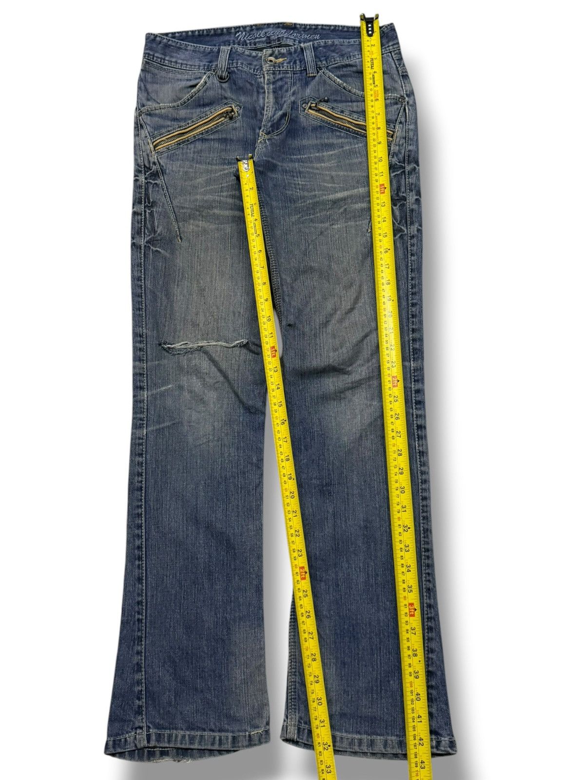 Nicole Club Vintage Nicole Club For Men Y2K Denim Jeans Japan | W32 Size US 32 / EU 48 - 13 Thumbnail