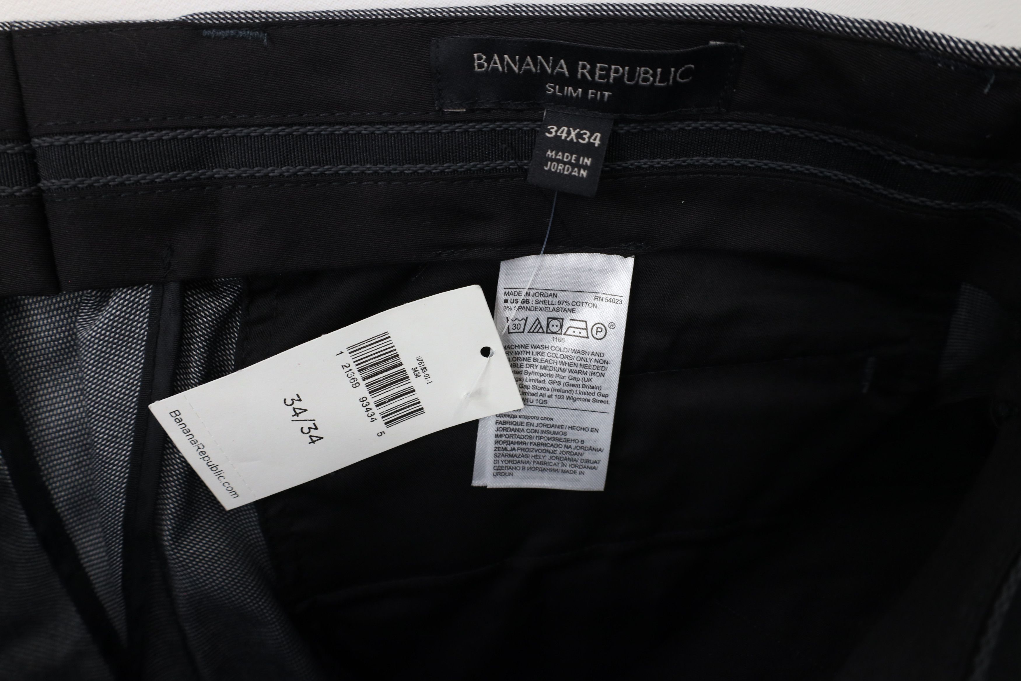 Banana Republic × Vintage New Banana Republic Fit Non Iron Stretch Cotton Dress Pants Size US 34 / EU 50 - 8 Thumbnail