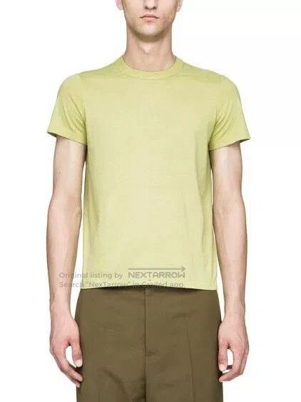 Rick Owens Rick Owens Yellow Short Sleeve Tee. Size US XS / EU 42 / 0 - 5 Thumbnail