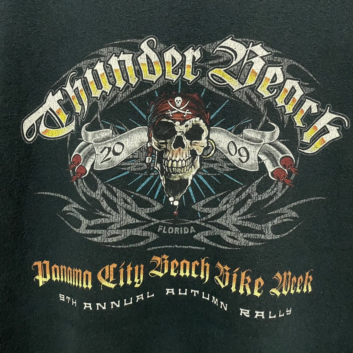 Vintage × West Coast Choppers Vintage 2009 Panama City Beach Bike Week Thunder Beach Tee Size US L / EU 52-54 / 3 - 7 Thumbnail