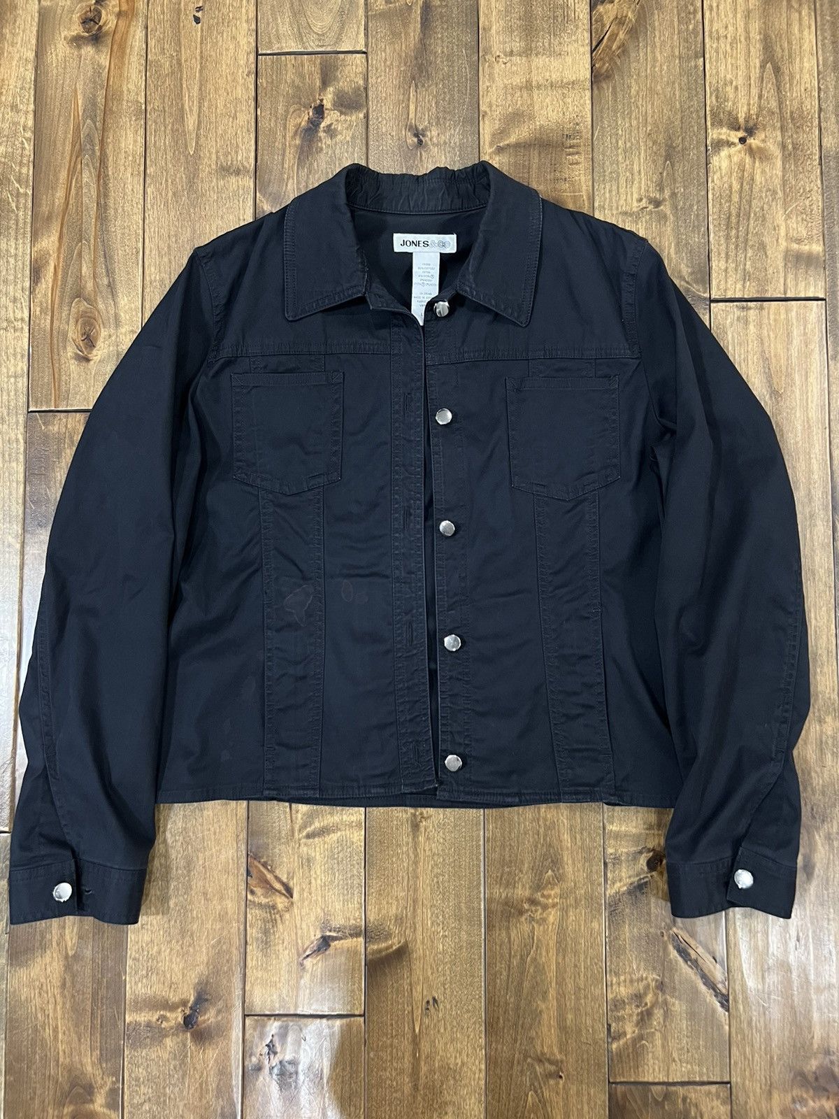 Jones New York Cropped trucker jacket Size US S / EU 44-46 / 1 - 2 Thumbnail