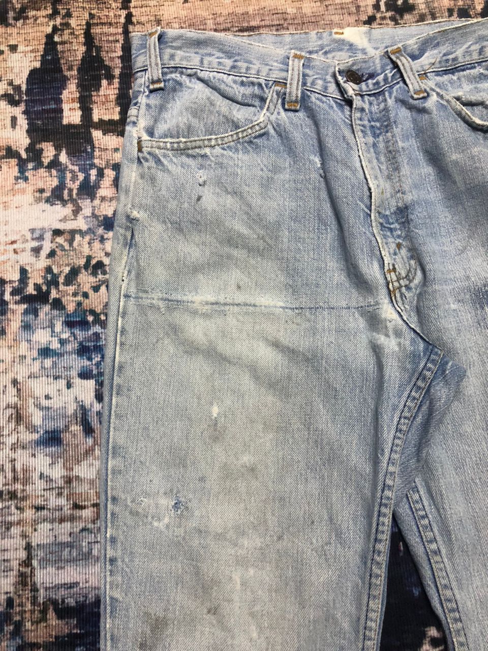 Levi's Vintage Levi's Button 31 Jeans Pants Distressed Faded Size US 31 - 5 Thumbnail