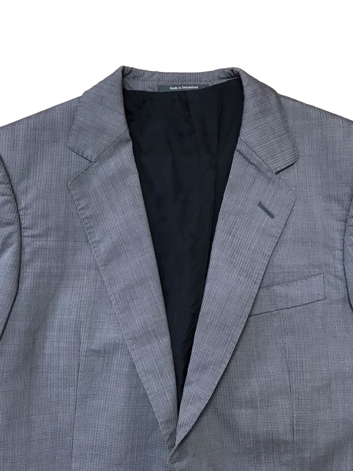 Gucci Gucci Stripped Dark Gray Formal Blazer/Jacket Size 48R - 5 Thumbnail