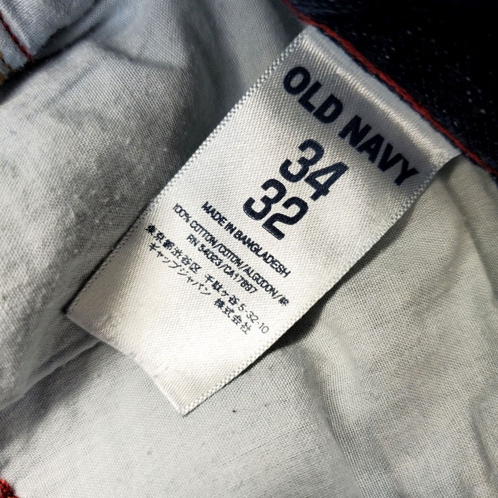 Old Navy Old Navy Mens Jeans Navy Denim 34x32 Western Straight Leg 5-Pocket Outdoor Vintage: No Size US 34 / EU 50 - 6 Thumbnail