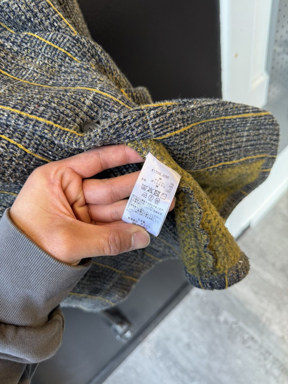 Kapital Kapital Tweed Fleecy Knit Kobe Jacket Size US M / EU 48-50 / 2 - 4 Thumbnail