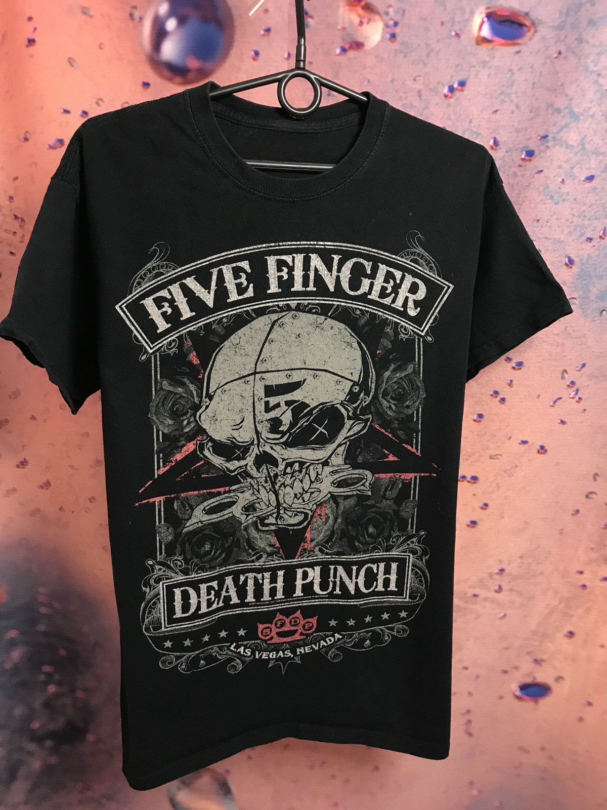 Band Tees × Vintage Vintage Five Finger death punch band rock tee Size US M / EU 48-50 / 2 - 2 Thumbnail