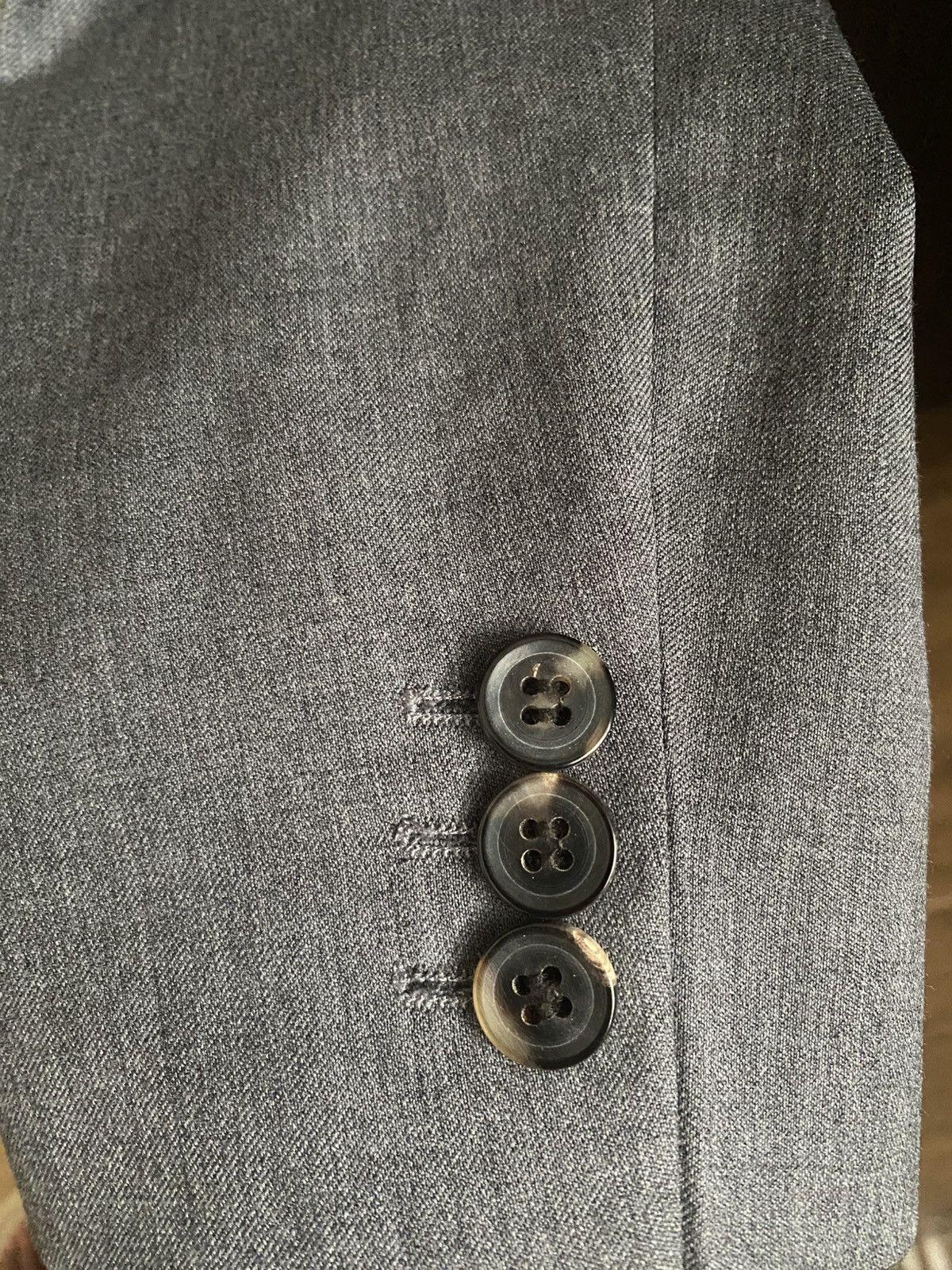 A.P.C. A.P.C Charcoal Grey Single Breasted Wool Blazer Size 44S - 3 Thumbnail