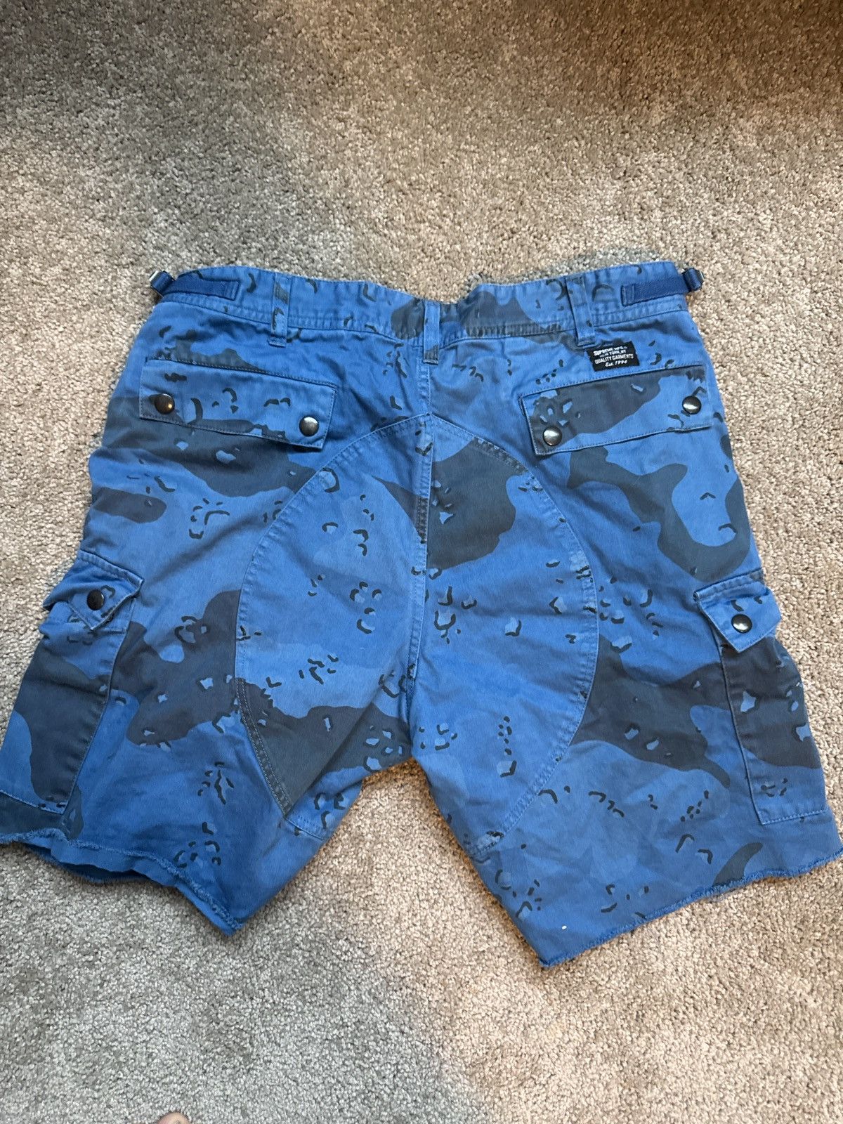 Supreme supreme blue fishing shorts Size US 32 / EU 48 - 3 Thumbnail