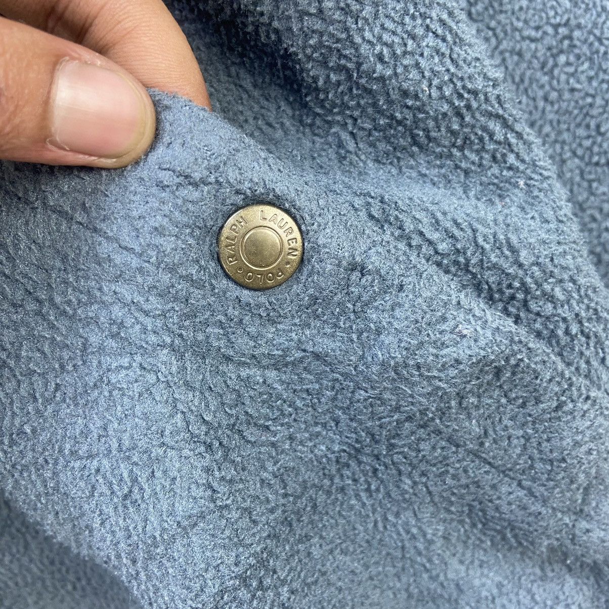 Polo Ralph Lauren Vintage Polo by Ralph Lauren YKK USA Fleece Jacket Size US L / EU 52-54 / 3 - 13 Thumbnail