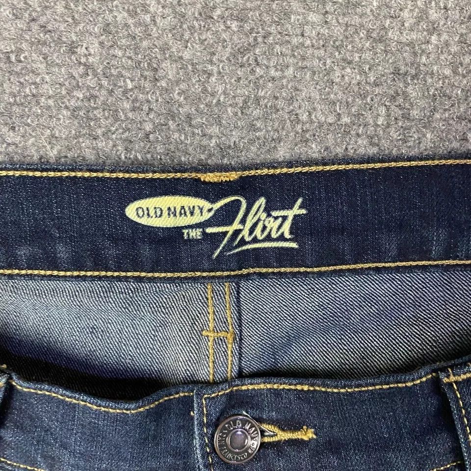 Old Navy Old Navy Flirt Jeans Women's Size 12 Regular Denim Stretch Size 34" / US 12 / IT 48 - 7 Thumbnail