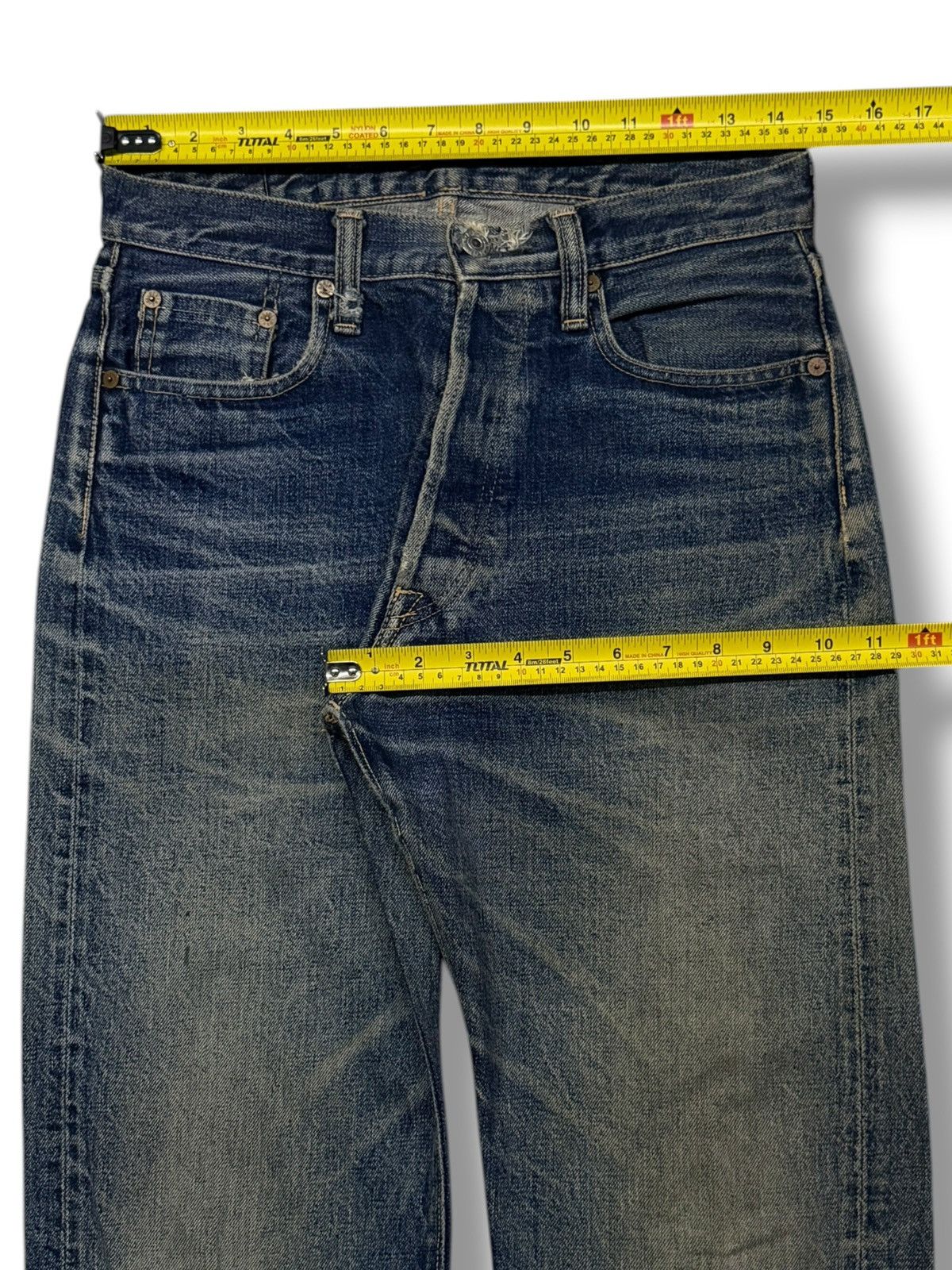 Denime Vintage 90s Denime Lot 013 Orizzonti Japan Selvedge | W29 Size US 29 - 21 Thumbnail