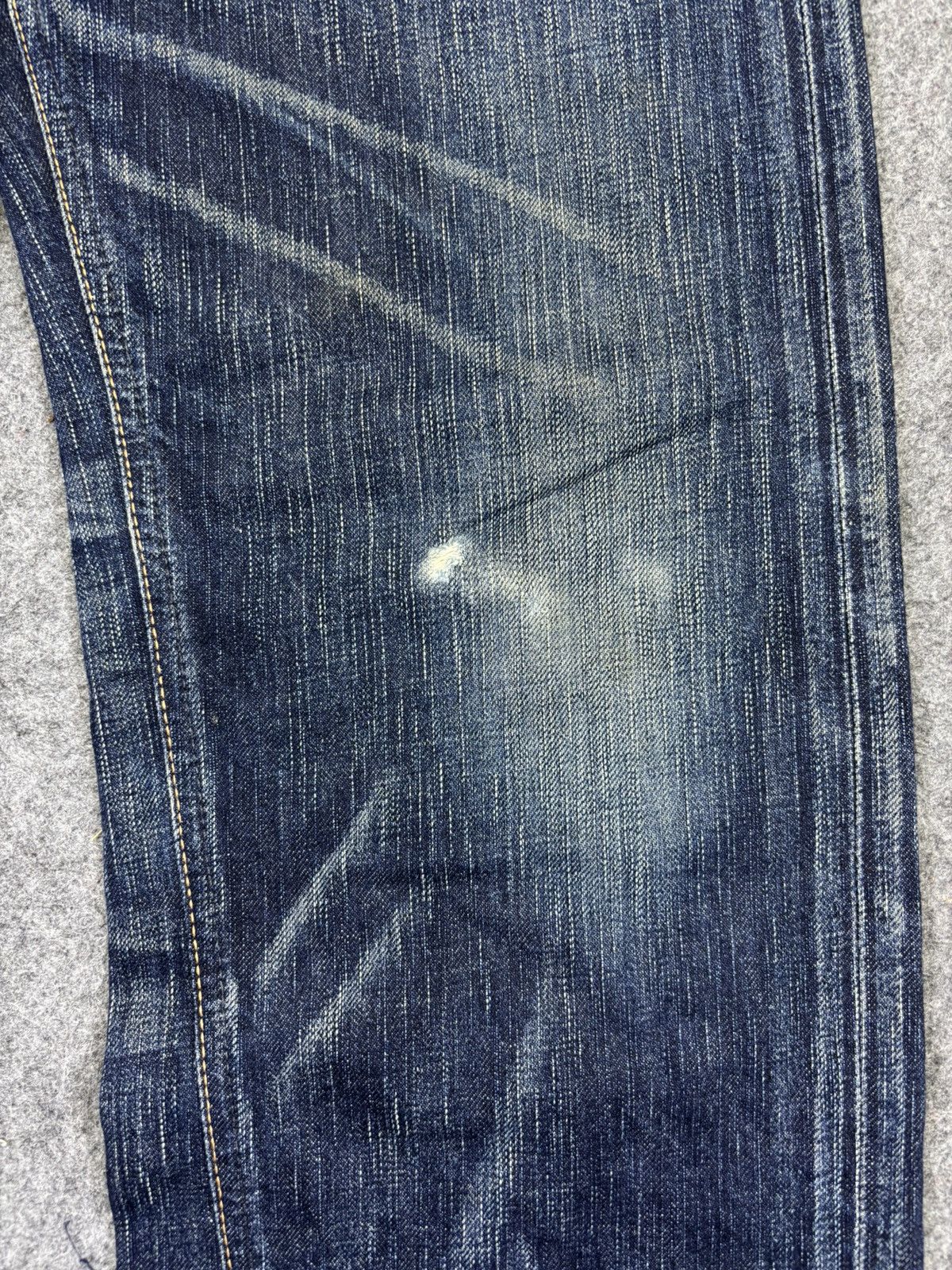 Edwin 💥Rare Fades💥Archival Edwin 503 Rare Straight Cut Denim K30 Size US 33 - 7 Thumbnail