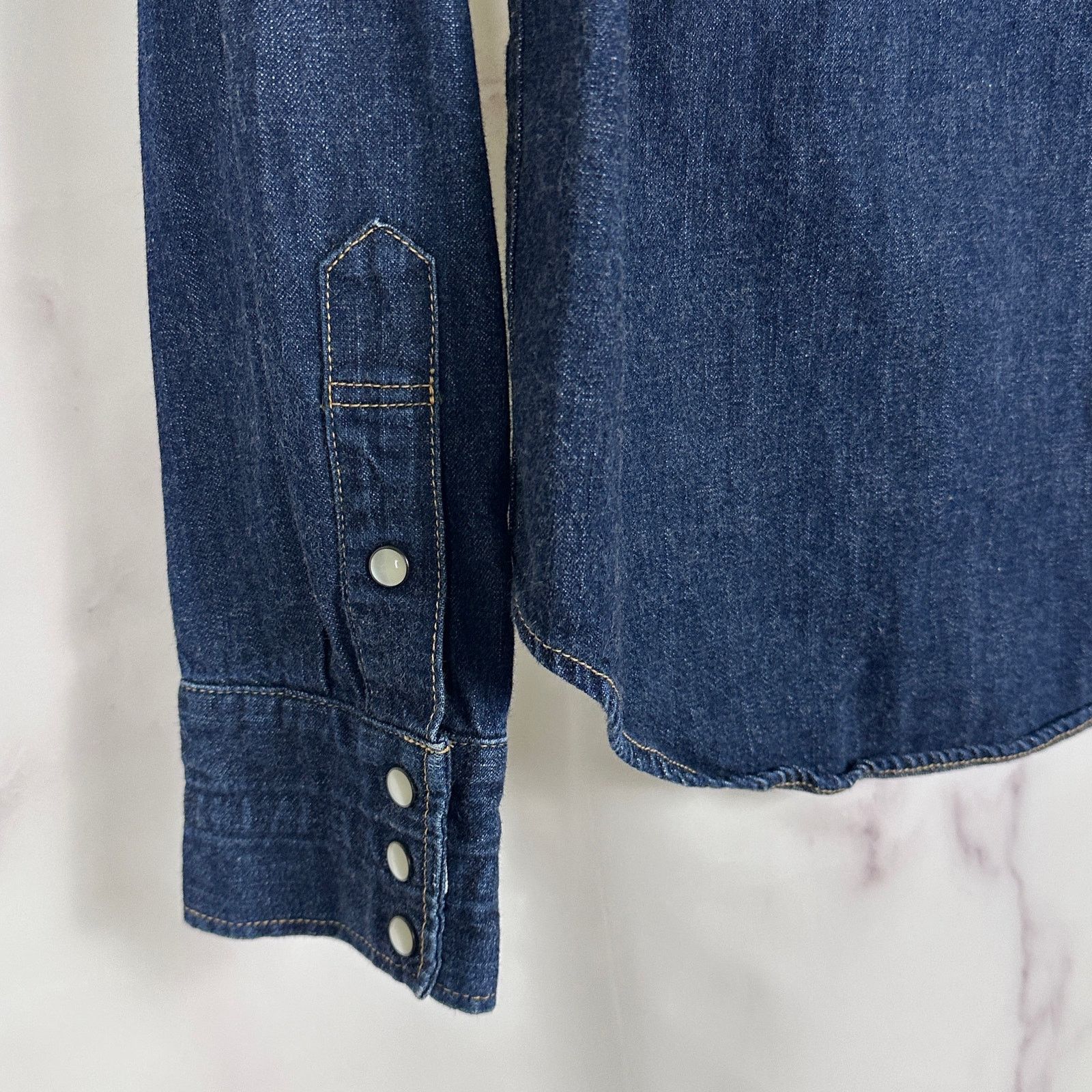 Number (N)ine A/W07 Denim Western Shirt Size US M / EU 48-50 / 2 - 8 Thumbnail