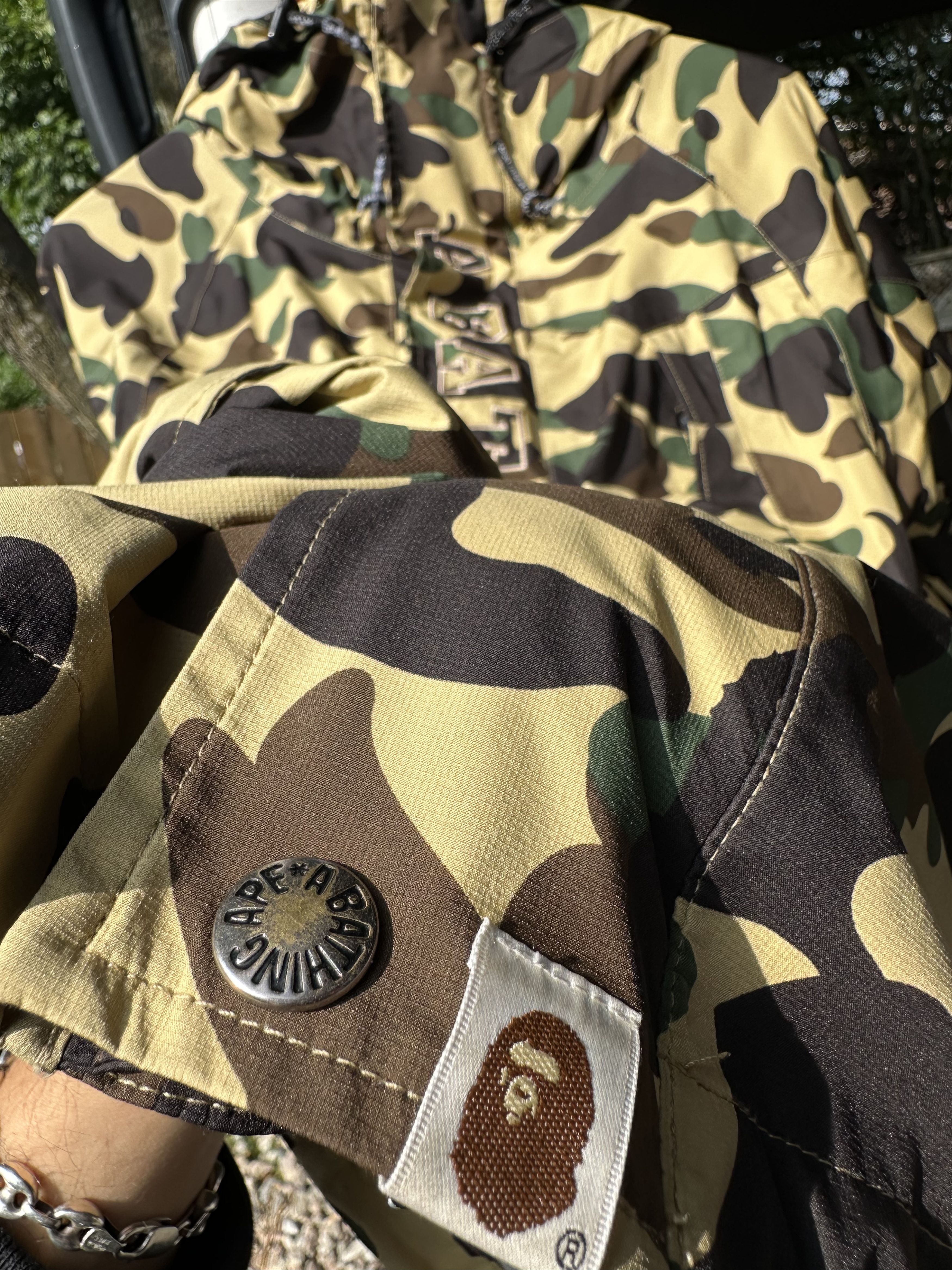 Bape BAPE 1st Camo Gore-Tex Snowboard Jacket Yellow Camo Size US M / EU 48-50 / 2 - 7 Thumbnail
