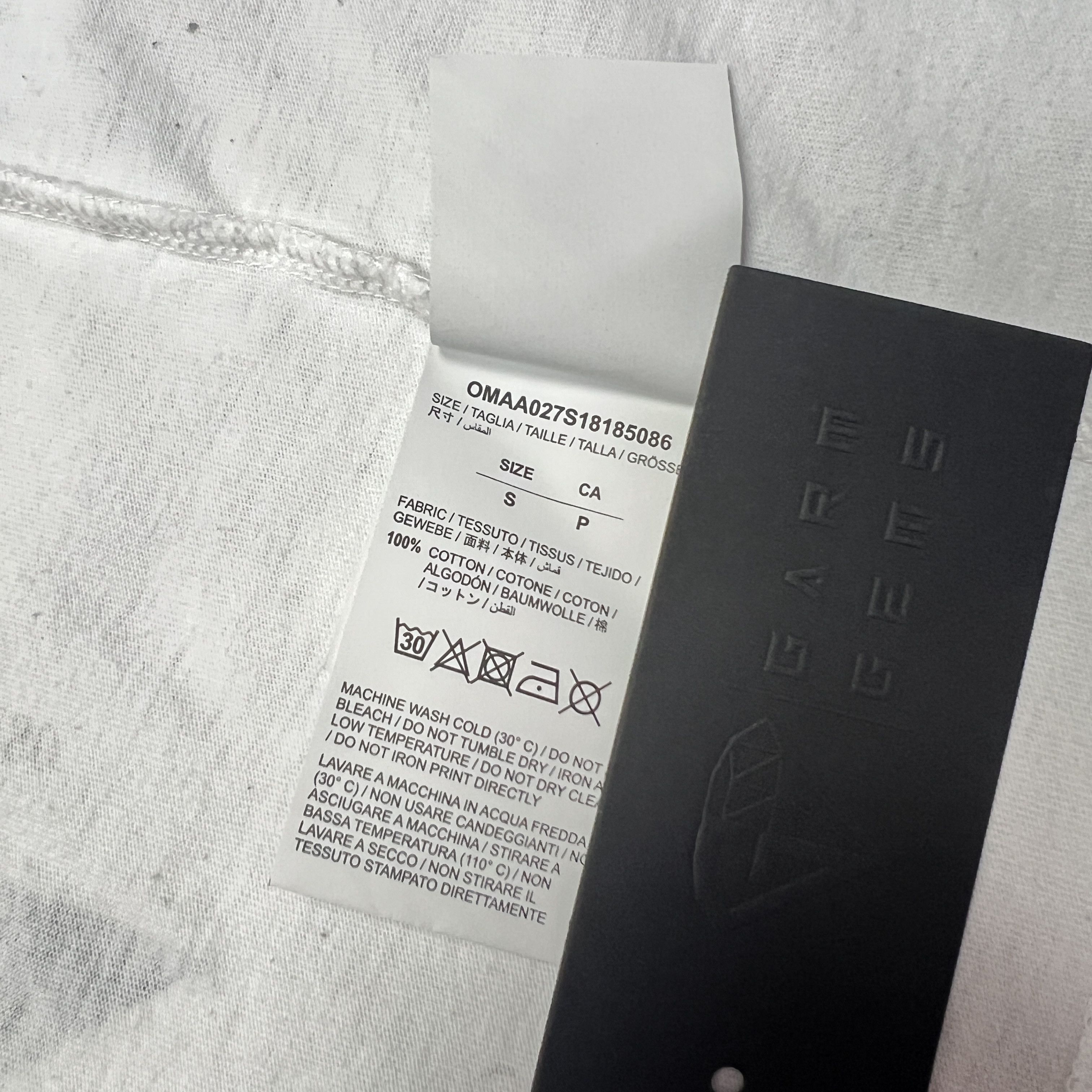 Off-White Off-White Temperature T-Shirt Size US S / EU 44-46 / 1 - 5 Thumbnail