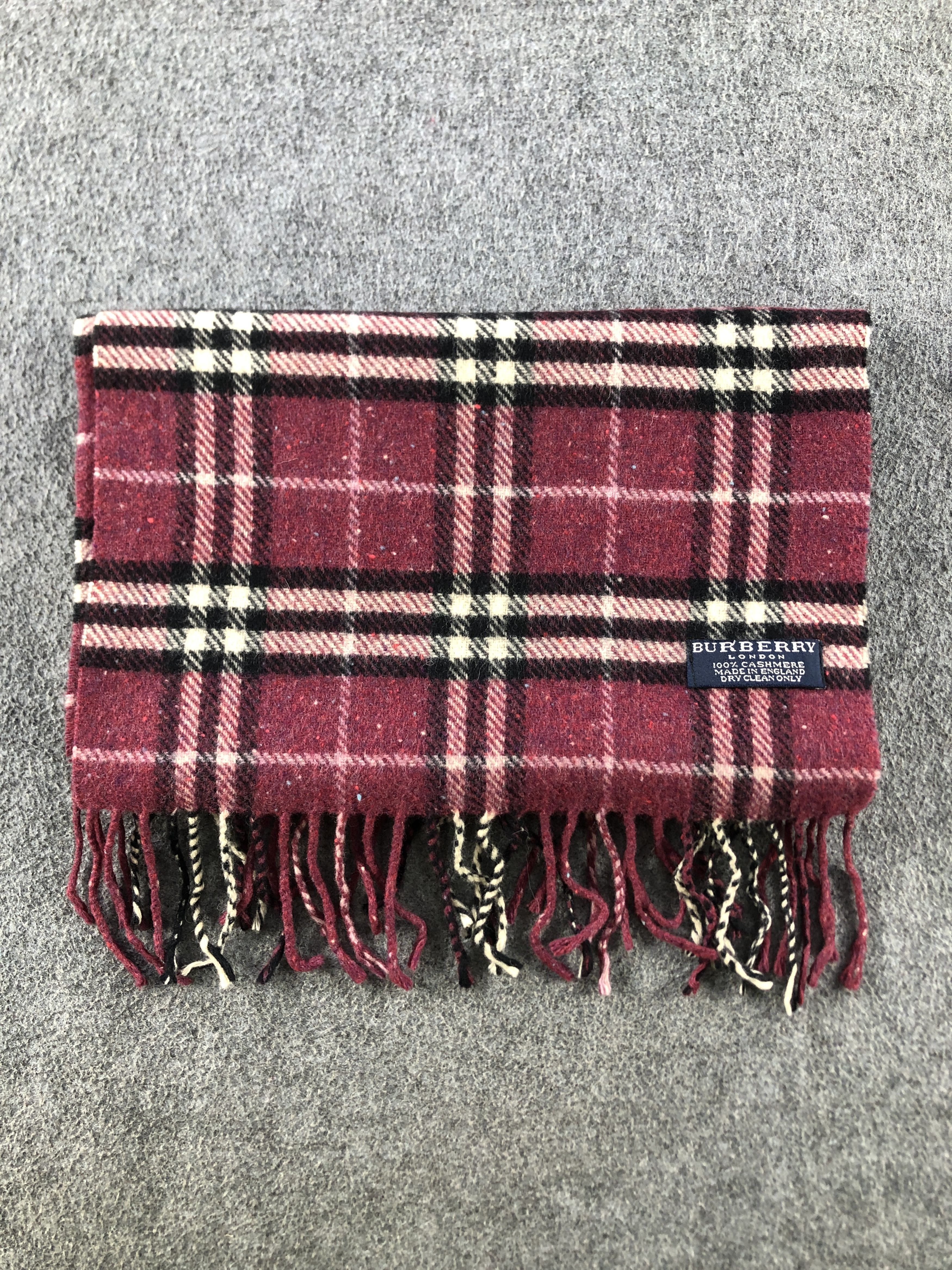 Burberry Burberry Cashmere Scarf / Muffler / Neckwear P754 Size ONE SIZE - 6 Thumbnail