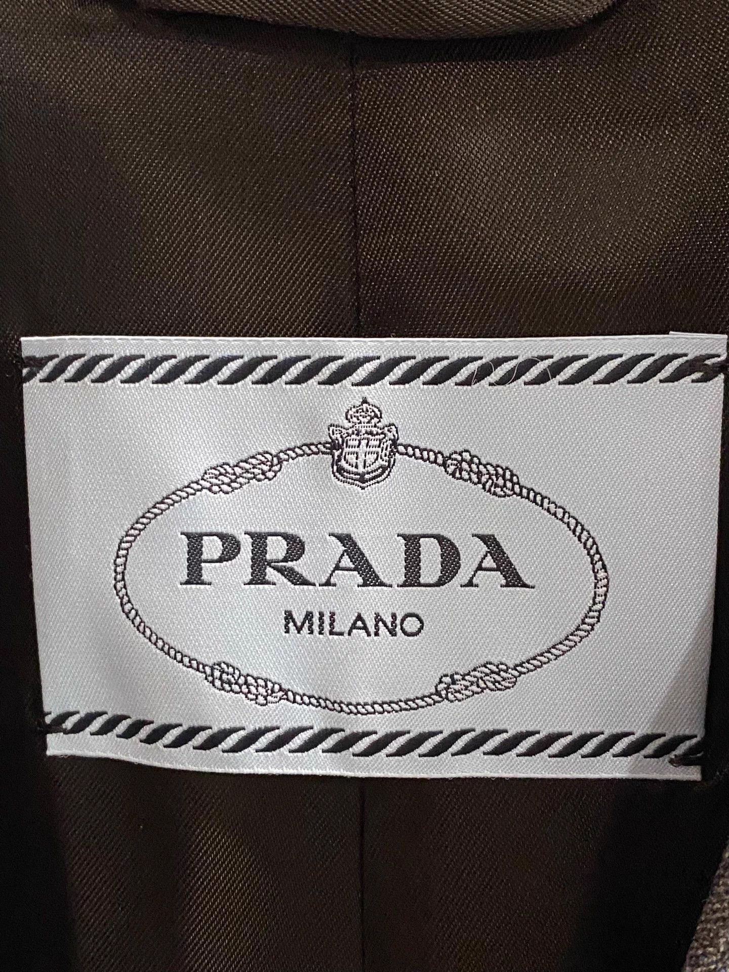 Prada Prada 25ss Wool Unisex 40 Slim Coat Size US XXS / EU 40 - 3 Thumbnail