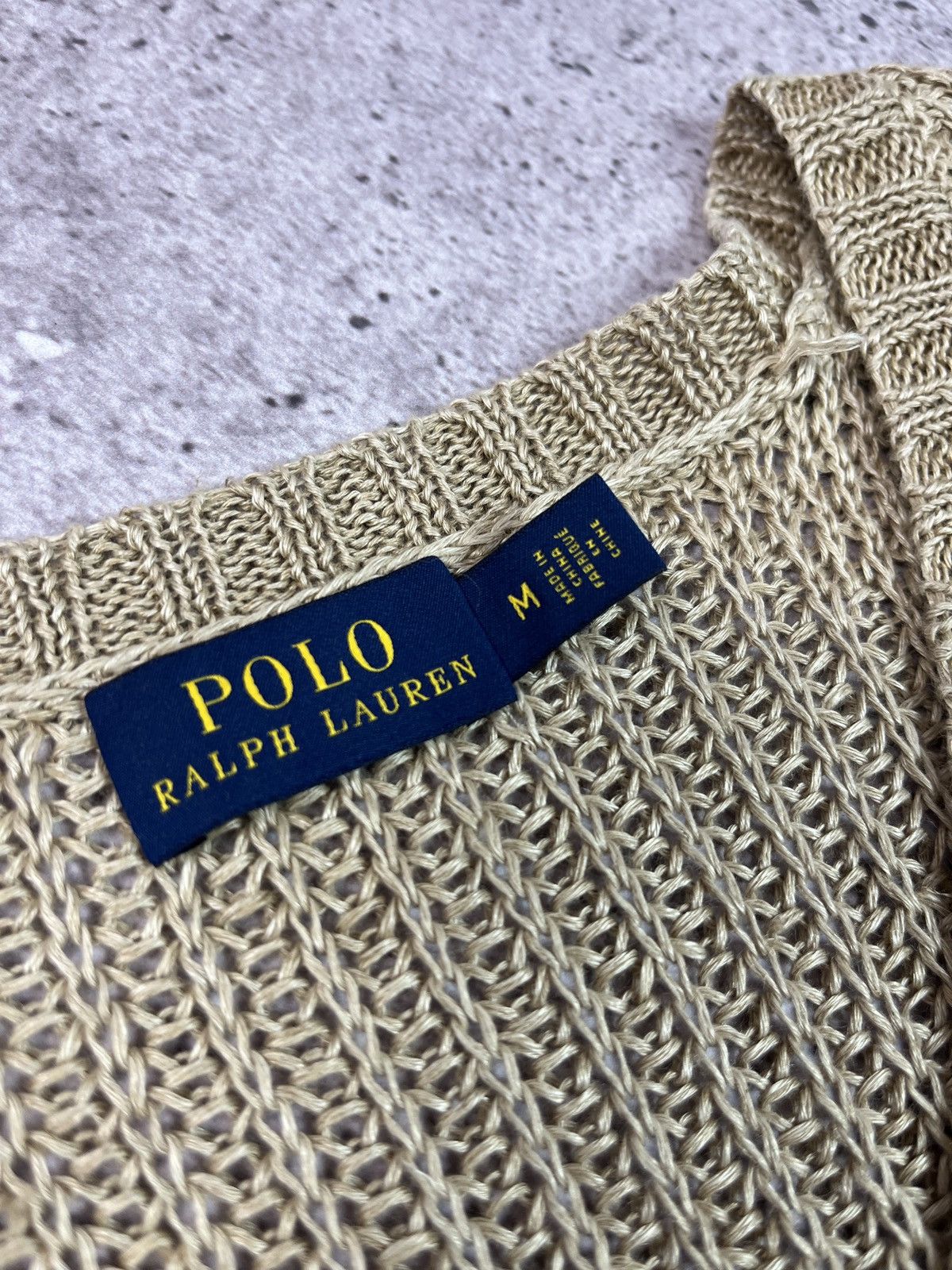Polo Ralph Lauren Linen Sweater/Vest Size M / US 6-8 / IT 42-44 - 6 Thumbnail