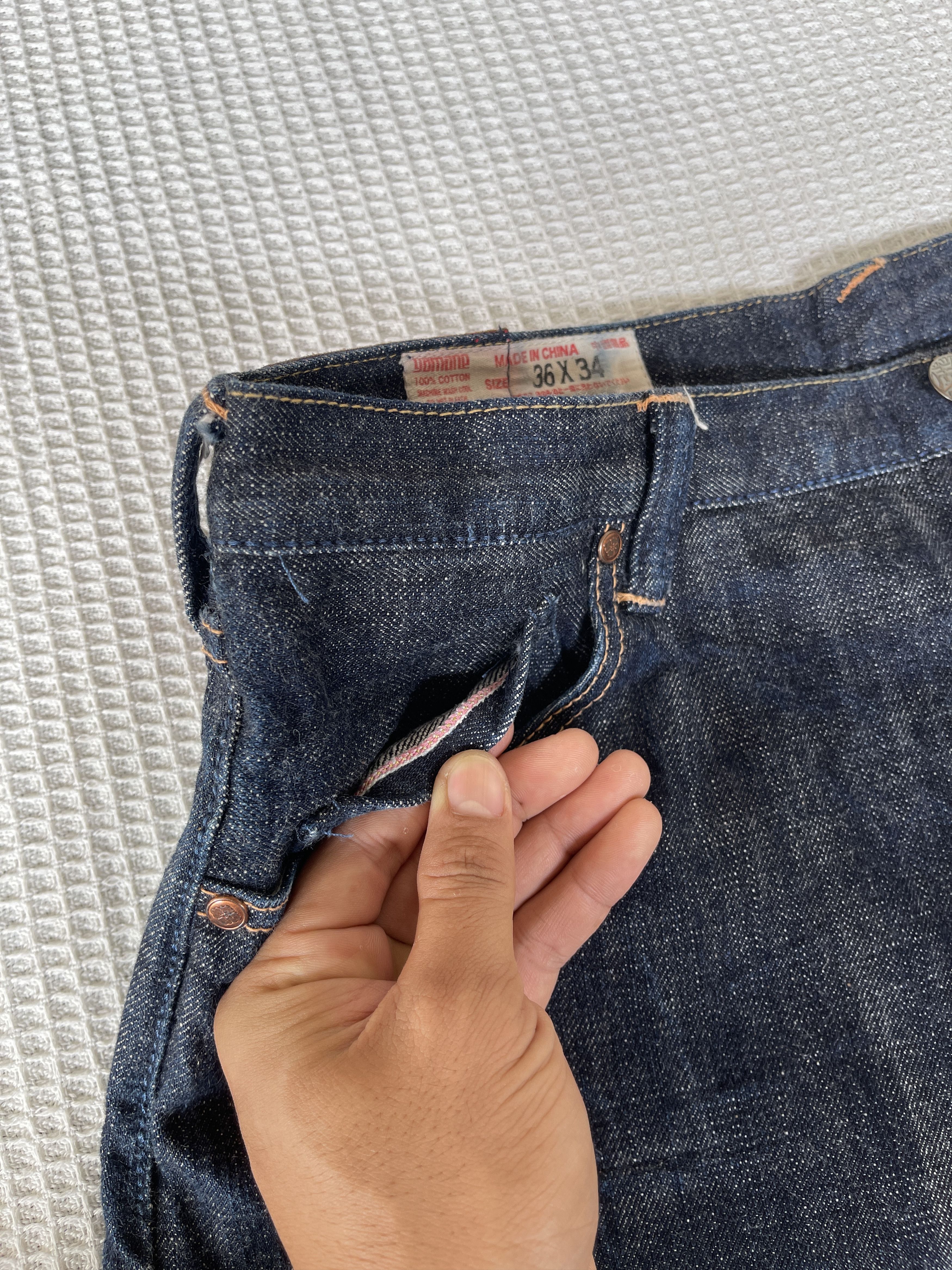 Evisu Designed Evisu Collaboration🔥Embroidered Selvedge Denim Size US 36 / EU 52 - 9 Thumbnail
