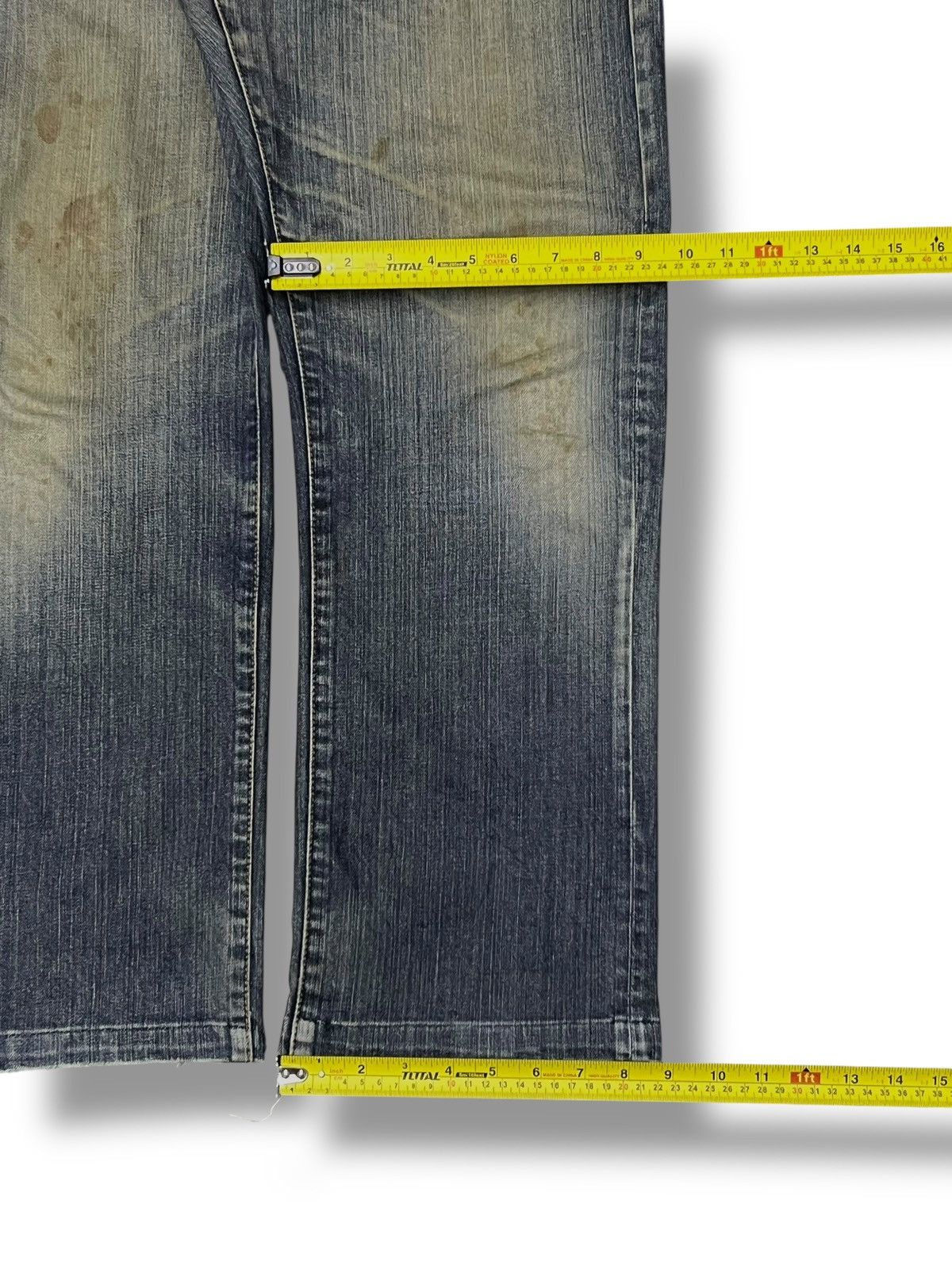VILLAND Loose Vintage Villand Japan - Faded Mud Wash, Distressed Size US 35 - 16 Thumbnail