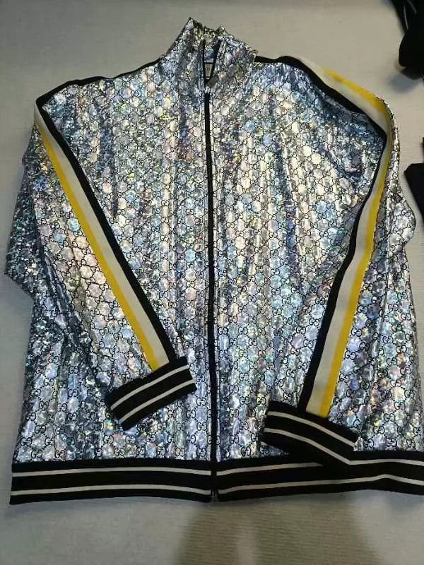 Gucci Gucci Snake print side logo zipper school uniform men's jac Size US XXL / EU 58 / 5 - 1 Thumbnail
