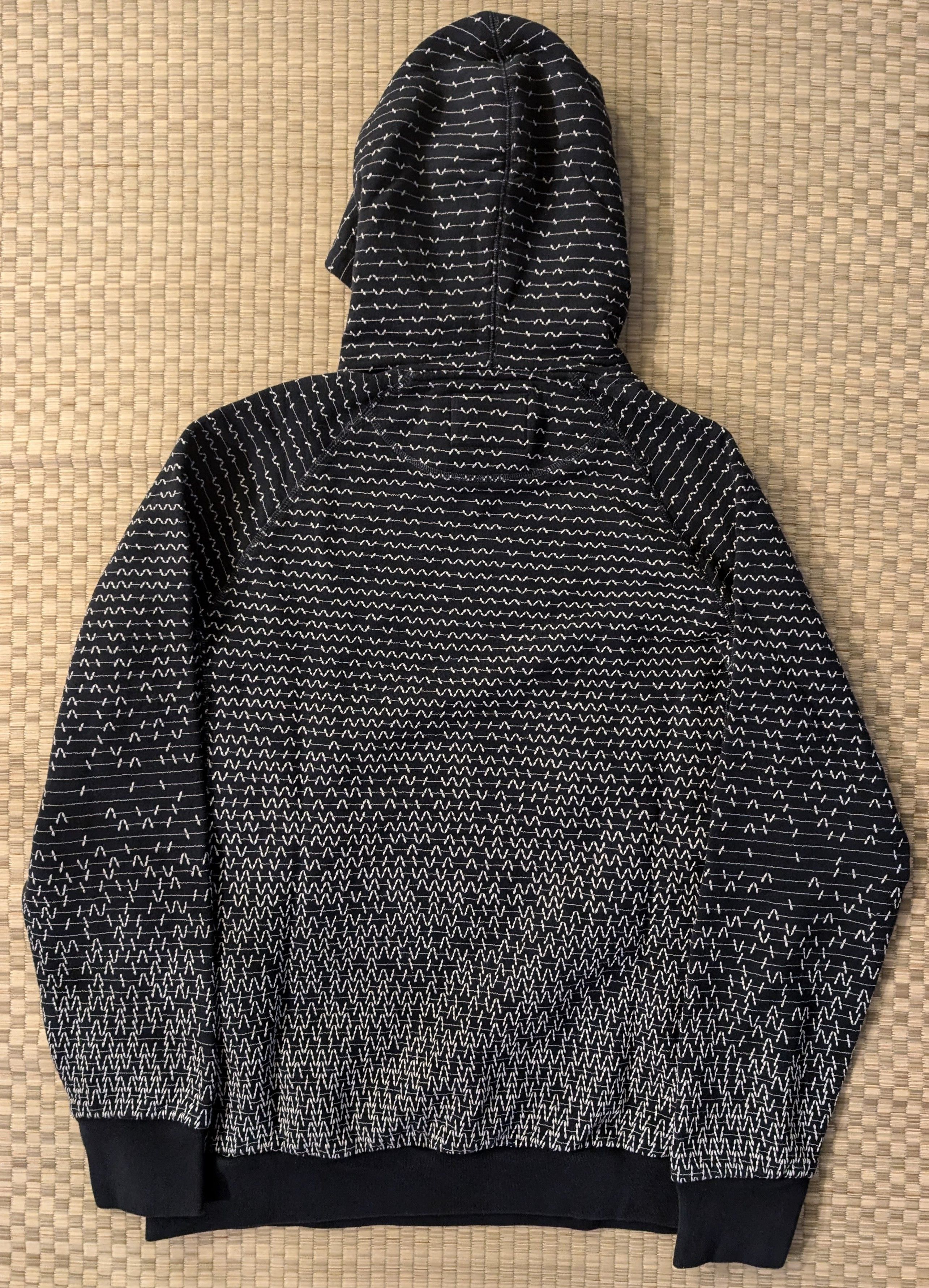 Vollebak NWOT Vollebak Sashiko Hoodie Navy Blue Size US XS / EU 42 / 0 - 2 Thumbnail