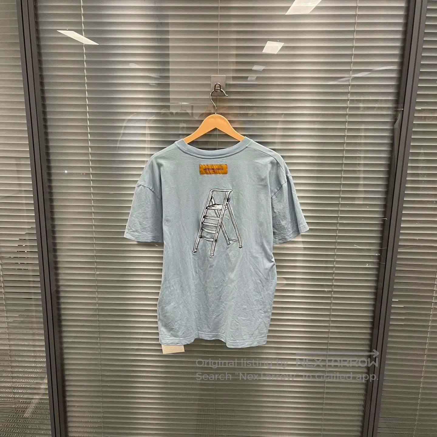 Louis Vuitton Blue Short-Sleeve Graphic T-Shirt Size S. Size US S / EU 44-46 / 1 - 2 Thumbnail