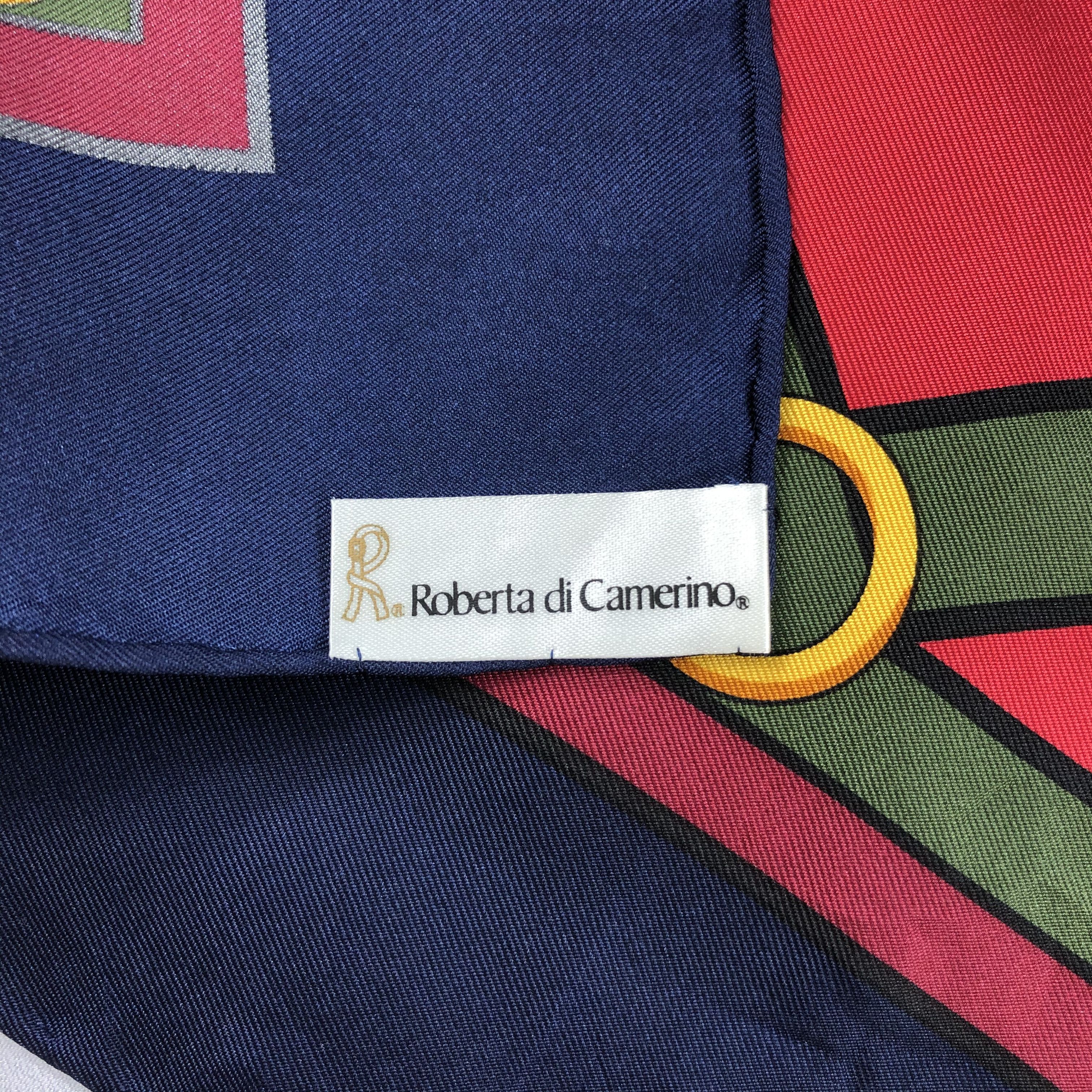 Roberta di Camerino Vintage Roberta Di Camerino Silk Scarf Size ONE SIZE - 5 Thumbnail