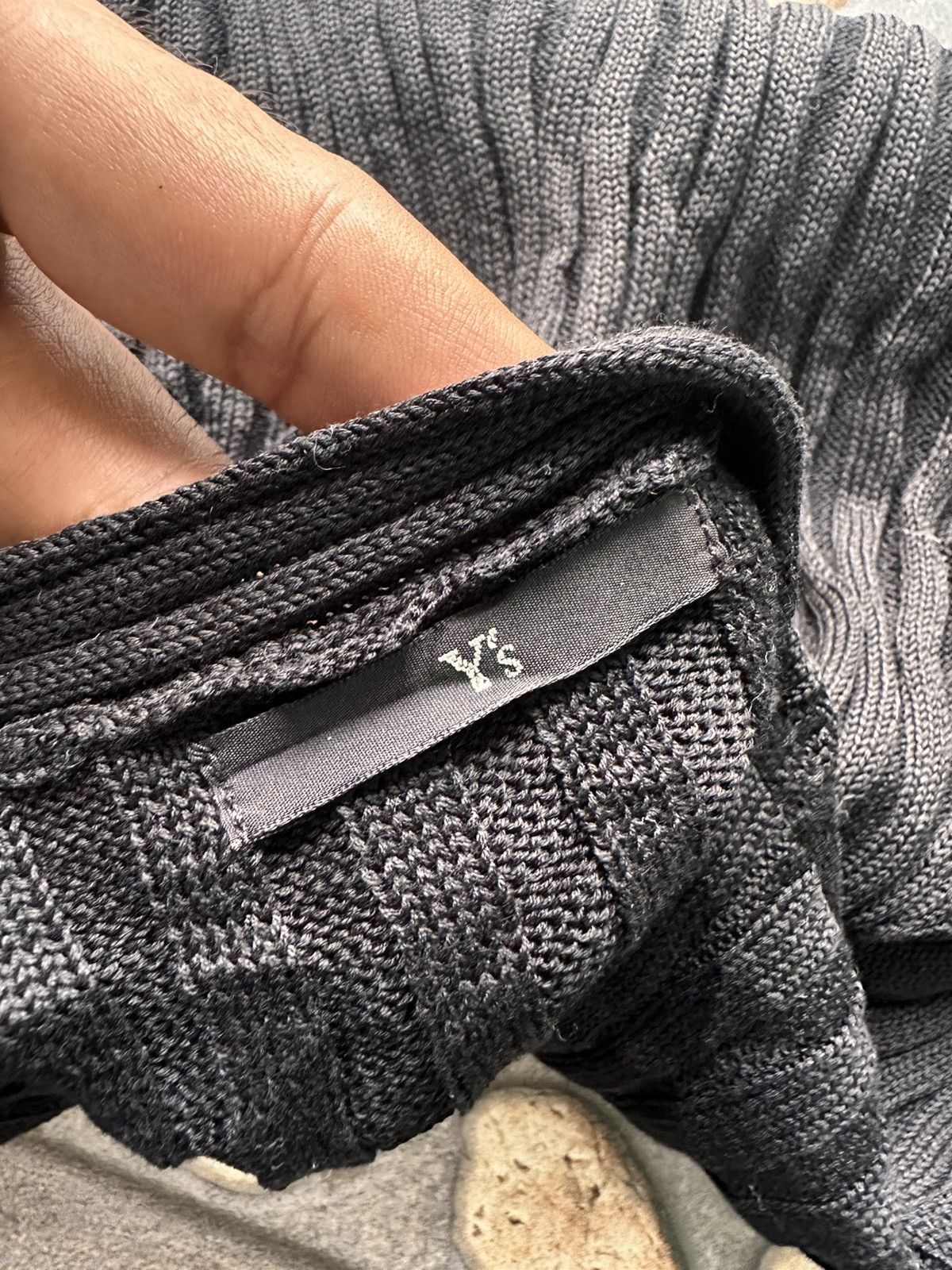 Japanese Brand × Y's × Yohji Yamamoto Y's Yohji Yamamoto Knit Blouses Size XS / US 0-2 / IT 36-38 - 3 Thumbnail