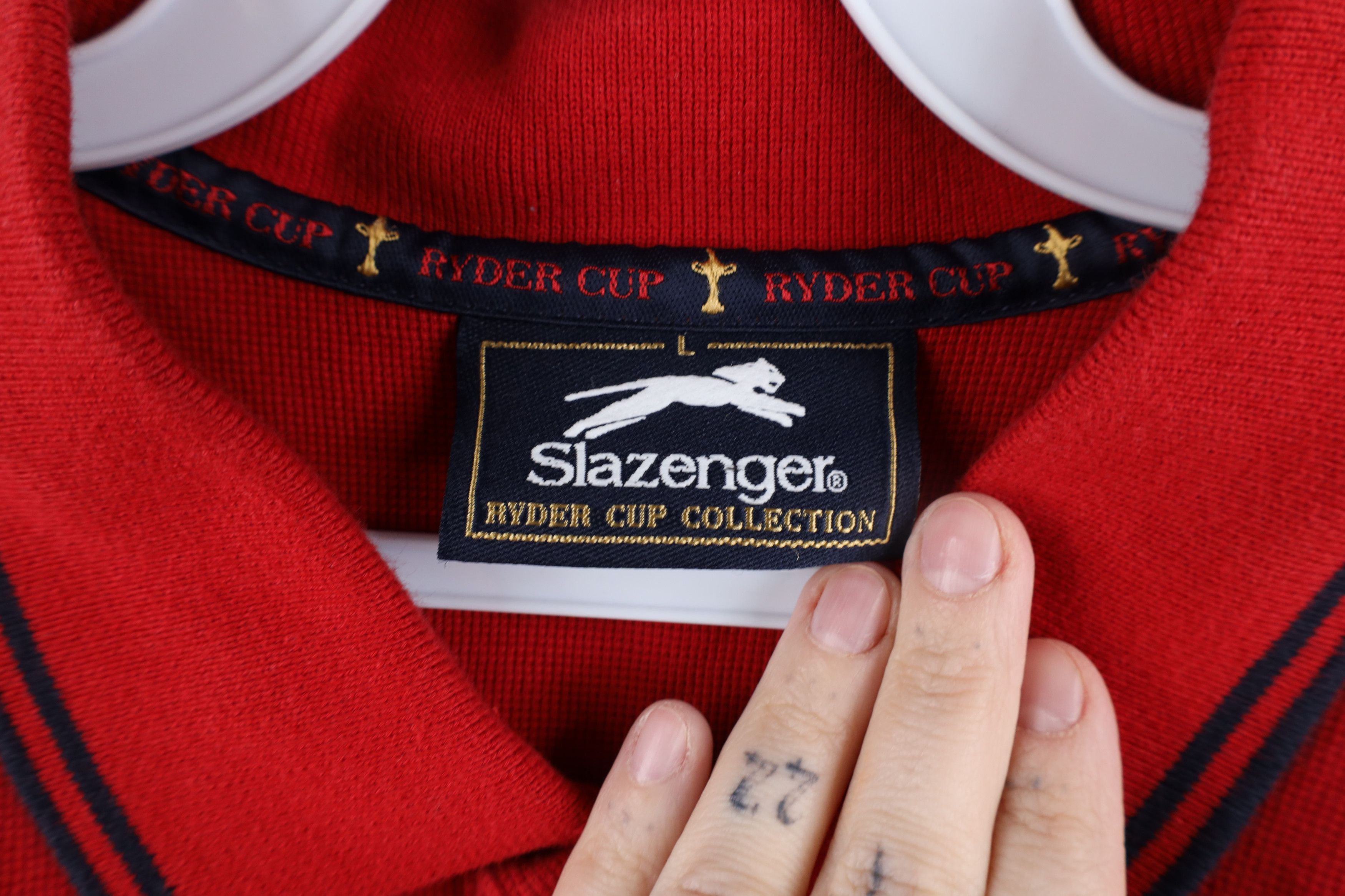Vintage Vintage Y2K 2001 Knit Ryder Cup The Belfry Golf Polo Shirt Size US L / EU 52-54 / 3 - 6 Thumbnail