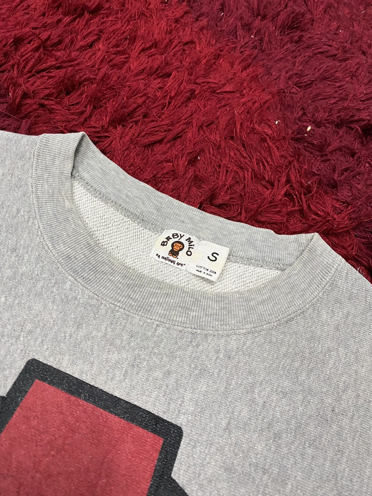 Bape Vintage Y2K Baby Milo General by A Bathing Ape Sweatshirt Size US S / EU 44-46 / 1 - 6 Thumbnail