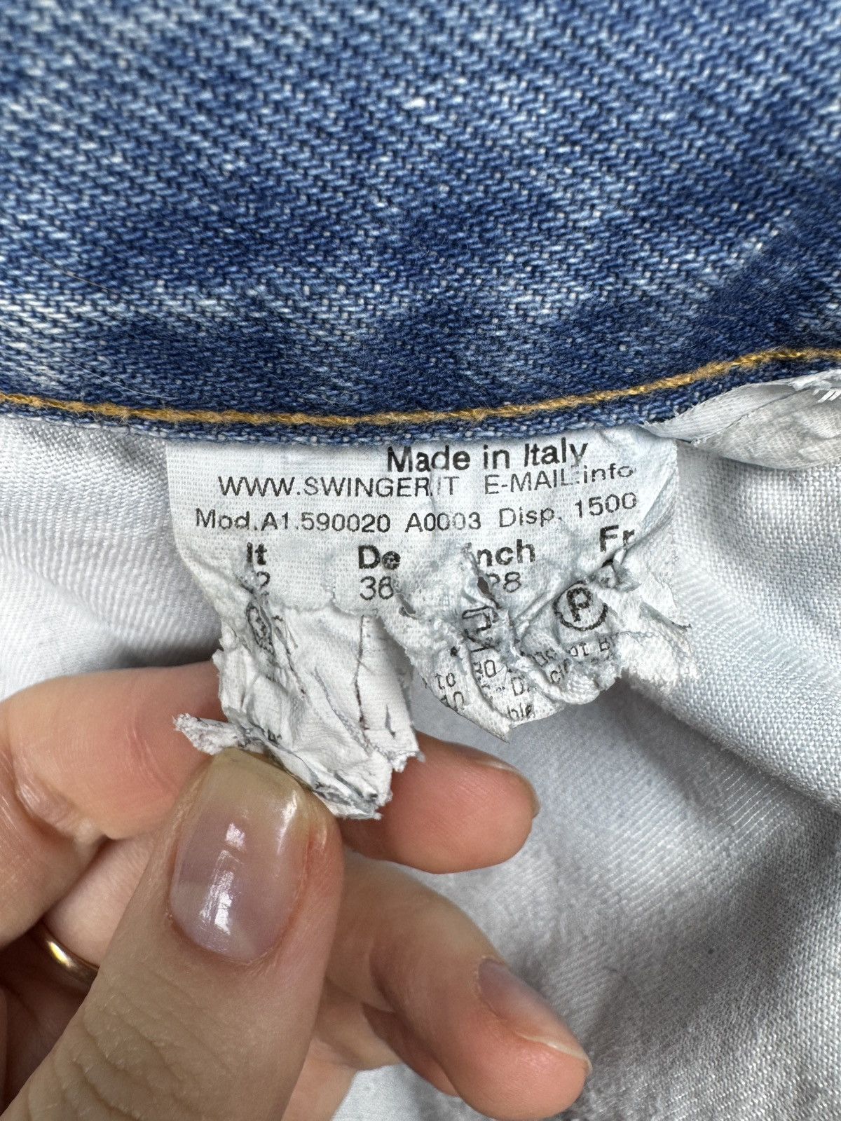 Fendi Fendi Roma made in Italy Jeans Women's size 28 Size 28" / US 6 / IT 42 - 11 Thumbnail