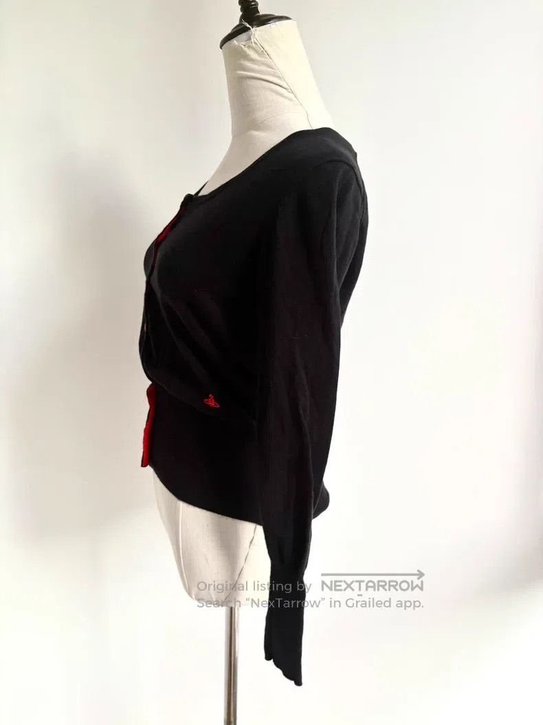 Vivienne Westwood Vivienne Westwood Saturn Black Round Neck Knit Top Size M / US 6-8 / IT 42-44 - 3 Thumbnail