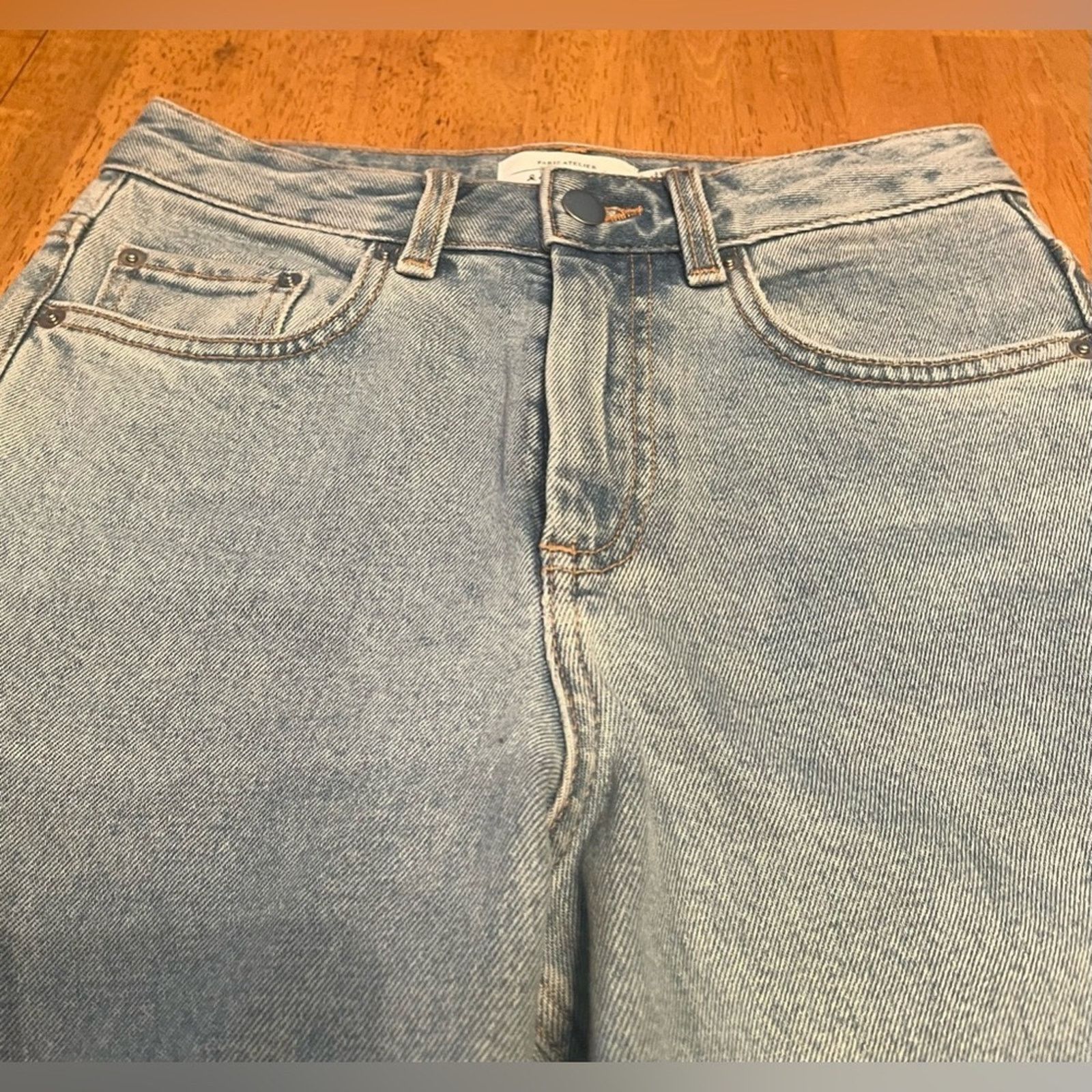 & Other Stories & Other Stories (Paris Atelier) straight leg jeans, size 26. Size 26" / US 2 / IT 38 - 4 Thumbnail