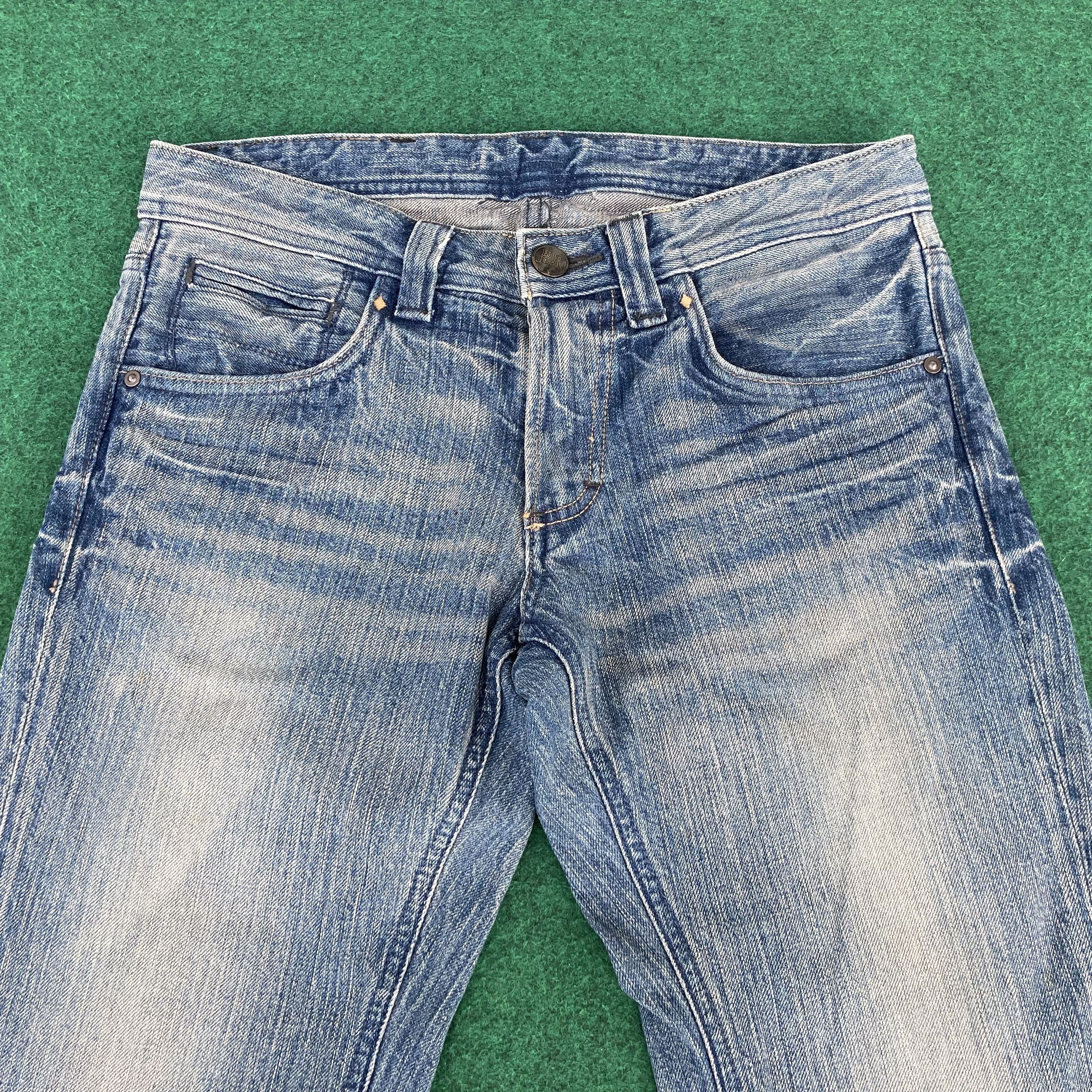 Big John × Vintage Vtg Big John Blue Denim Flare Sz 30 Bootcut Jeans Size US 30 / EU 46 - 3 Thumbnail