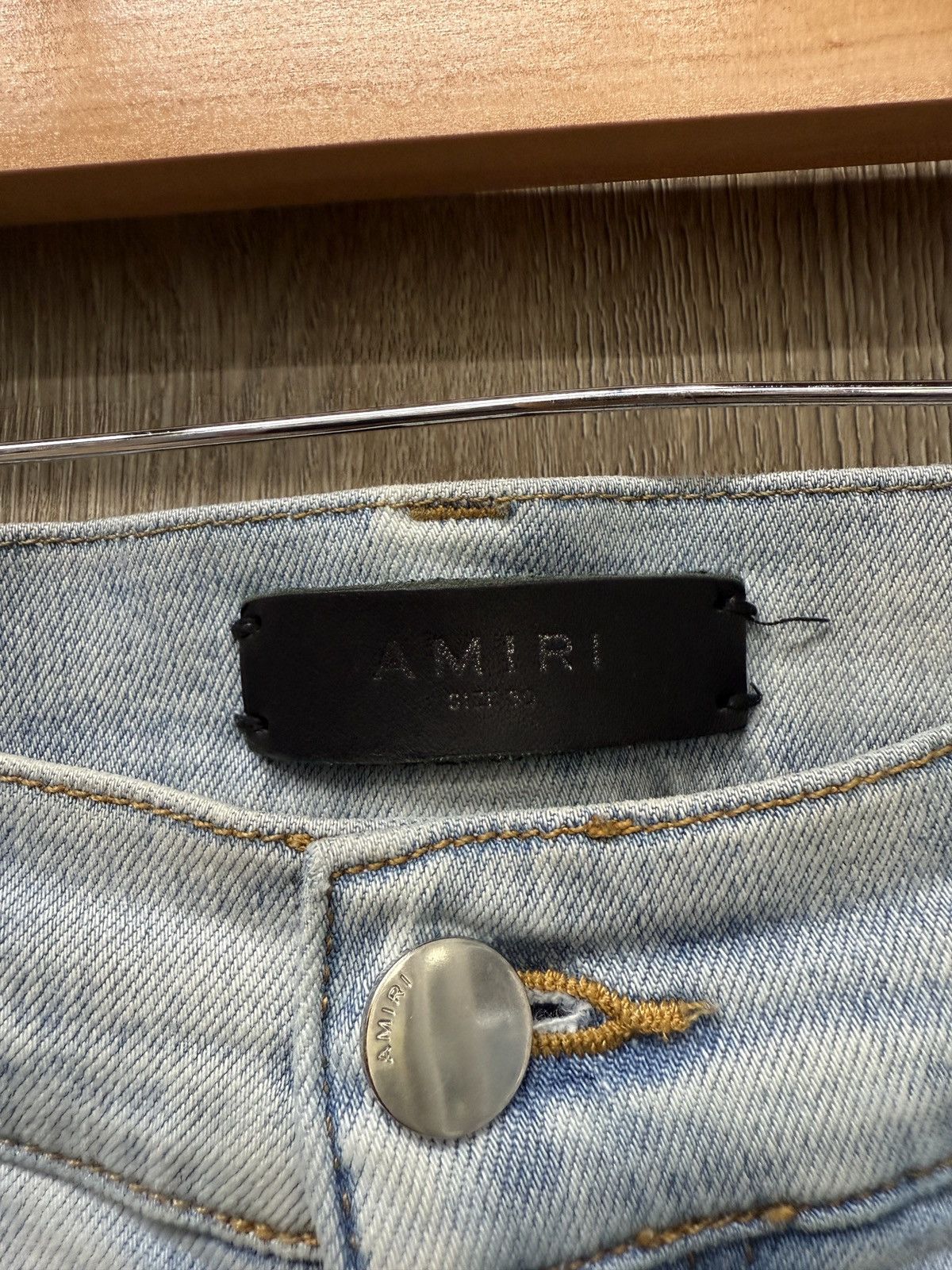 Amiri Amiri MX1 Denim baby Blue Patch Size US 30 / EU 46 - 4 Thumbnail