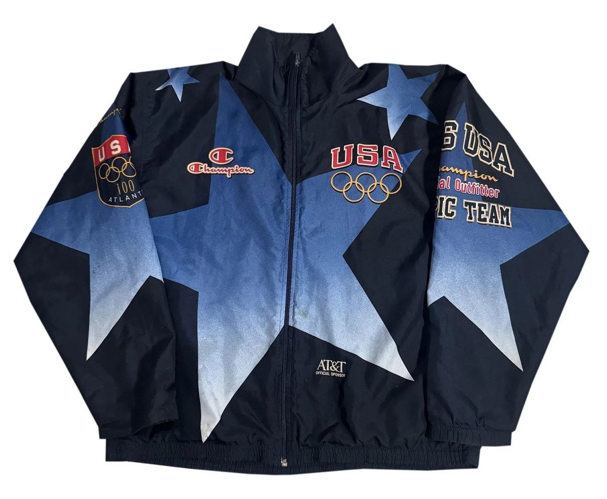 Champion Vintage Champion Team USA Olympic Jacket (Size XL) Size US XL / EU 56 / 4 - 1 Thumbnail