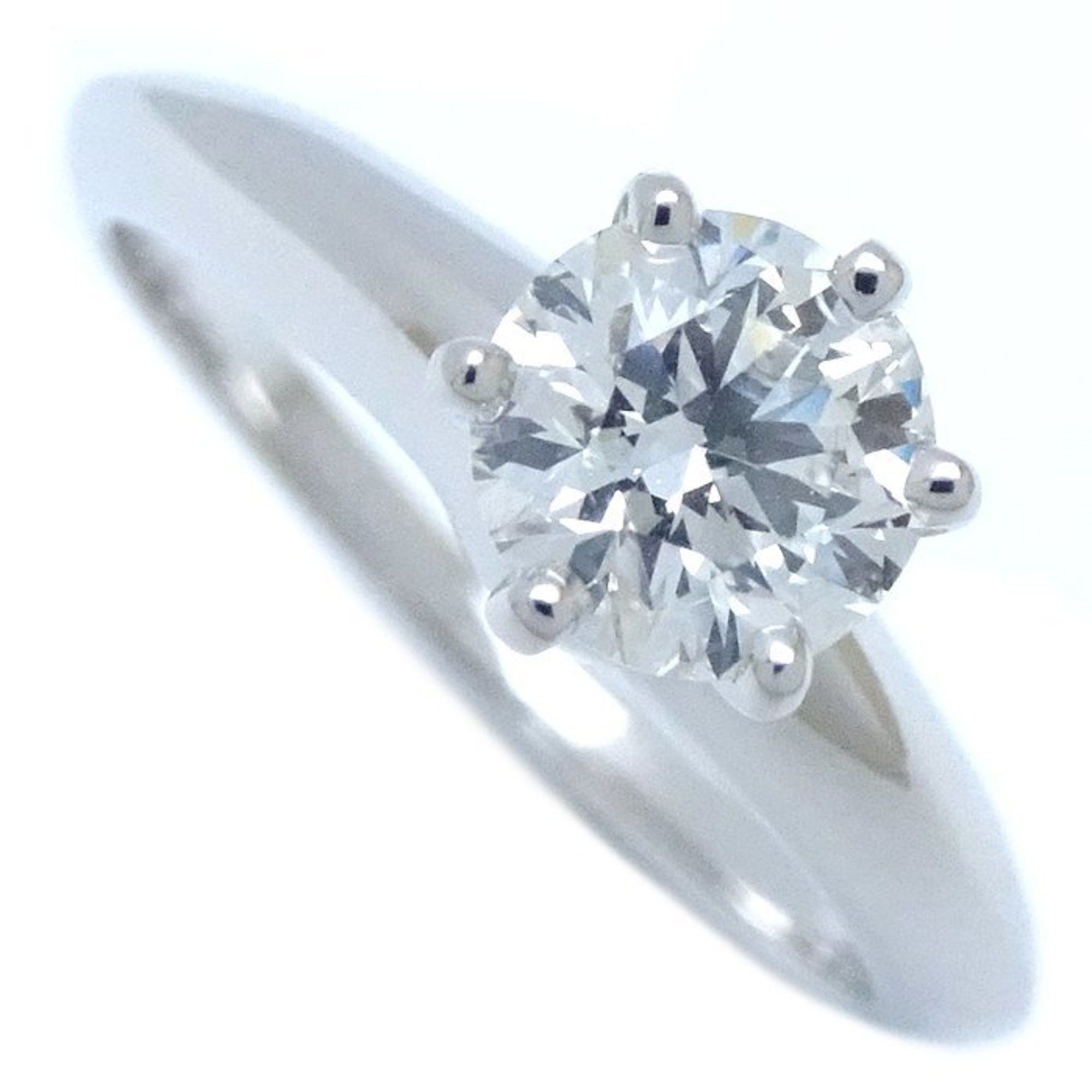 TIFFANY&Co. Tiffany Solitaire Ring Single Diamond 0.57ct I.VVS2 Pt950 Platinum 293023