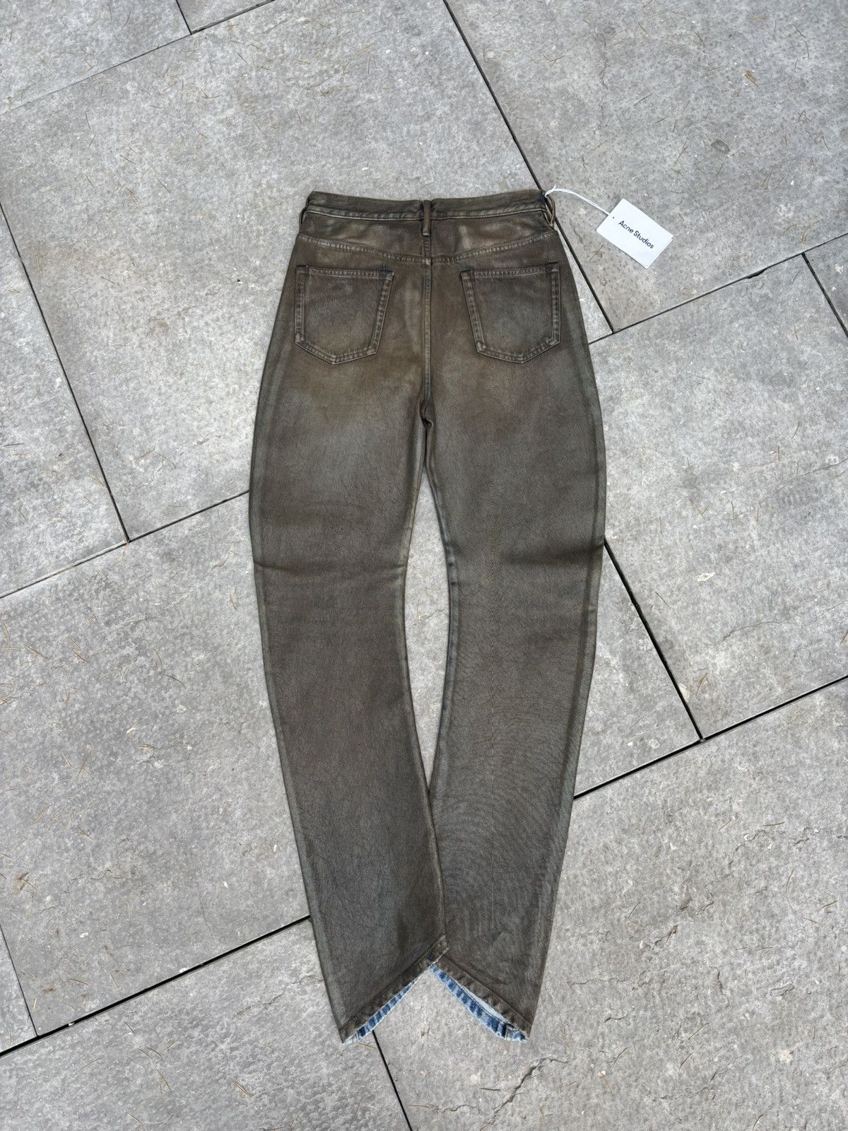 Acne Studios Acne Studios Dirty Coating Denim Size 24" / US 00 / IT 34 - 2 Thumbnail