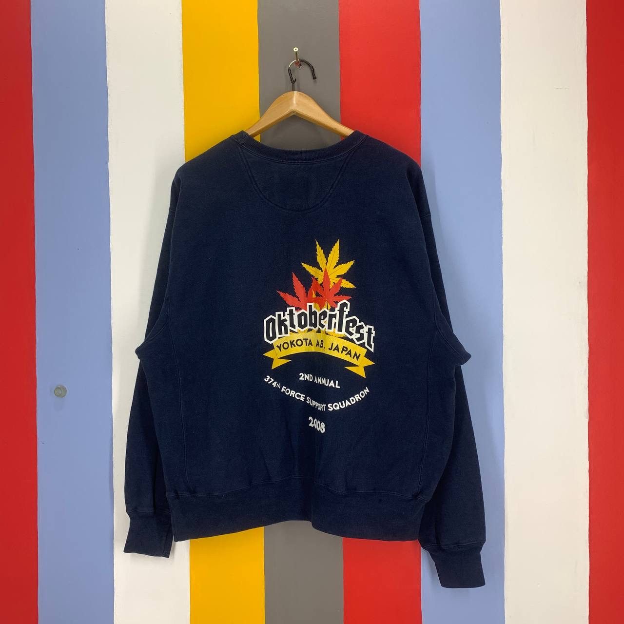 Champion Y2K Vintage CHAMPION OCTOBER FEST Sweatshirt #2498/K Size US L / EU 52-54 / 3 - 1 Thumbnail