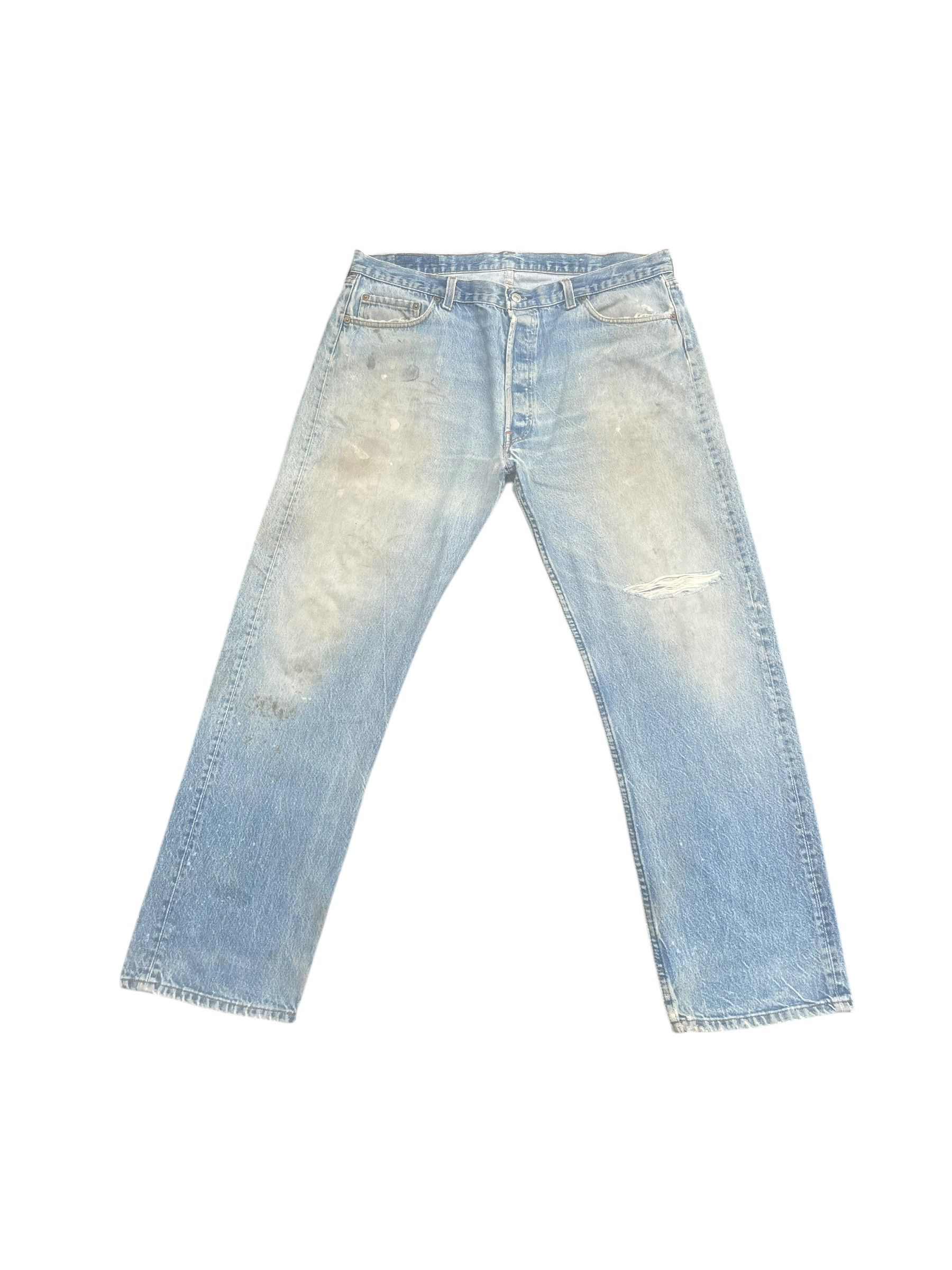 Vintage 1986 Levis 501XX Single R Distresed