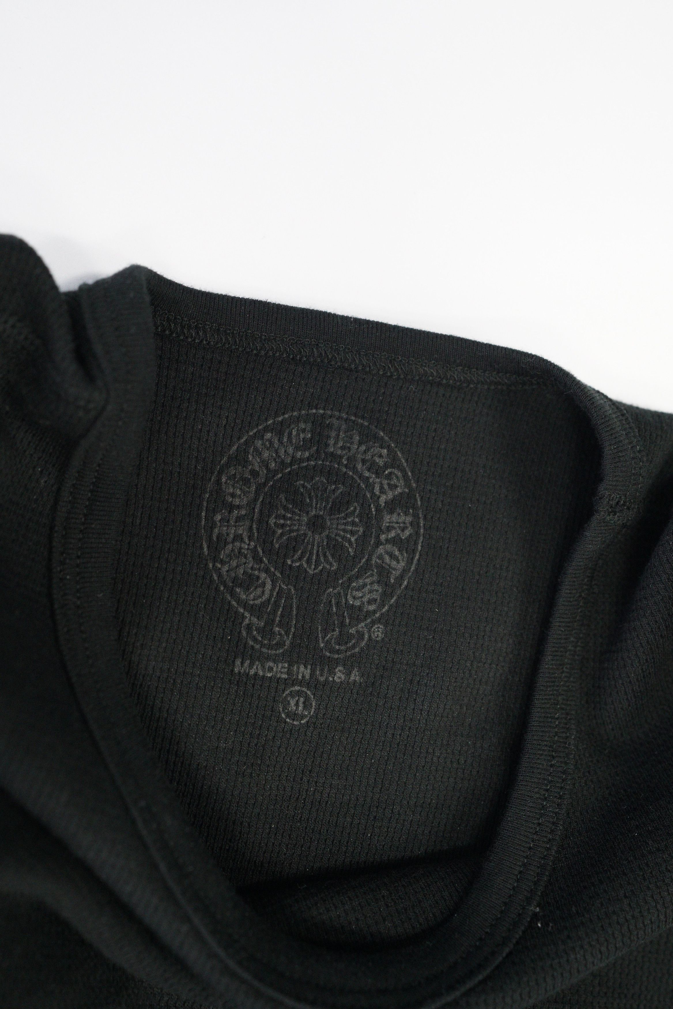 Chrome Hearts Chrome Hearts Deadly Doll Waffle Long Sleeve Size US XL / EU 56 / 4 - 9 Thumbnail