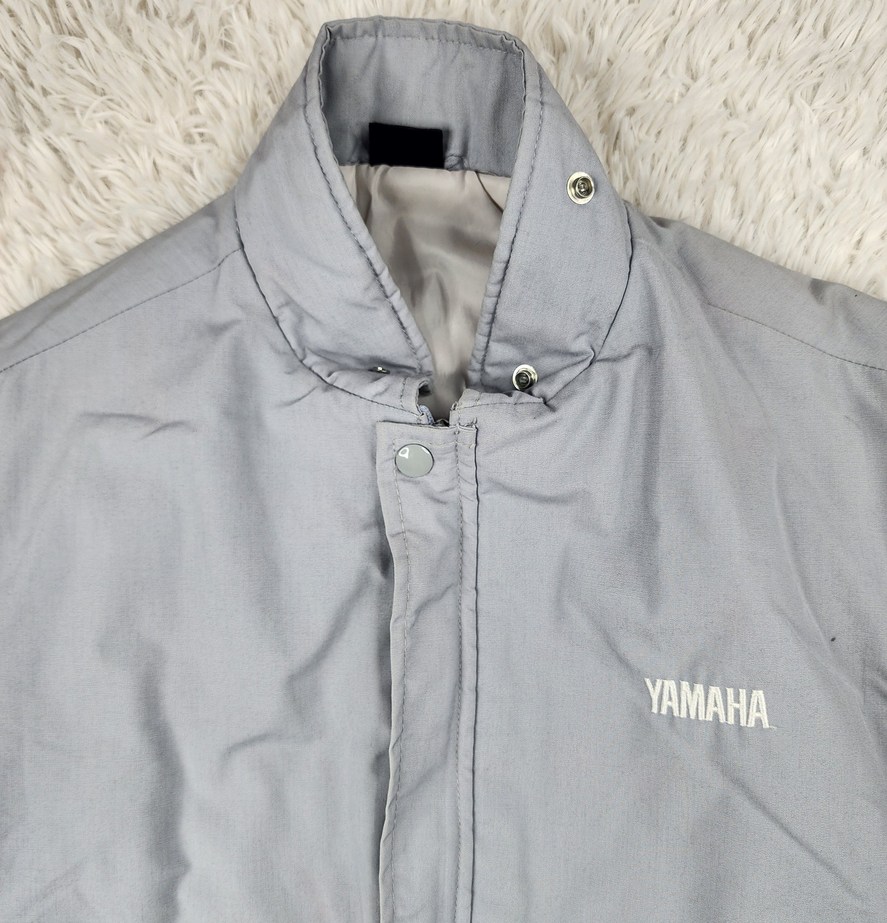 Yamaha Vintage Yamaha gray bomber jacket Size US M / EU 48-50 / 2 - 5 Thumbnail