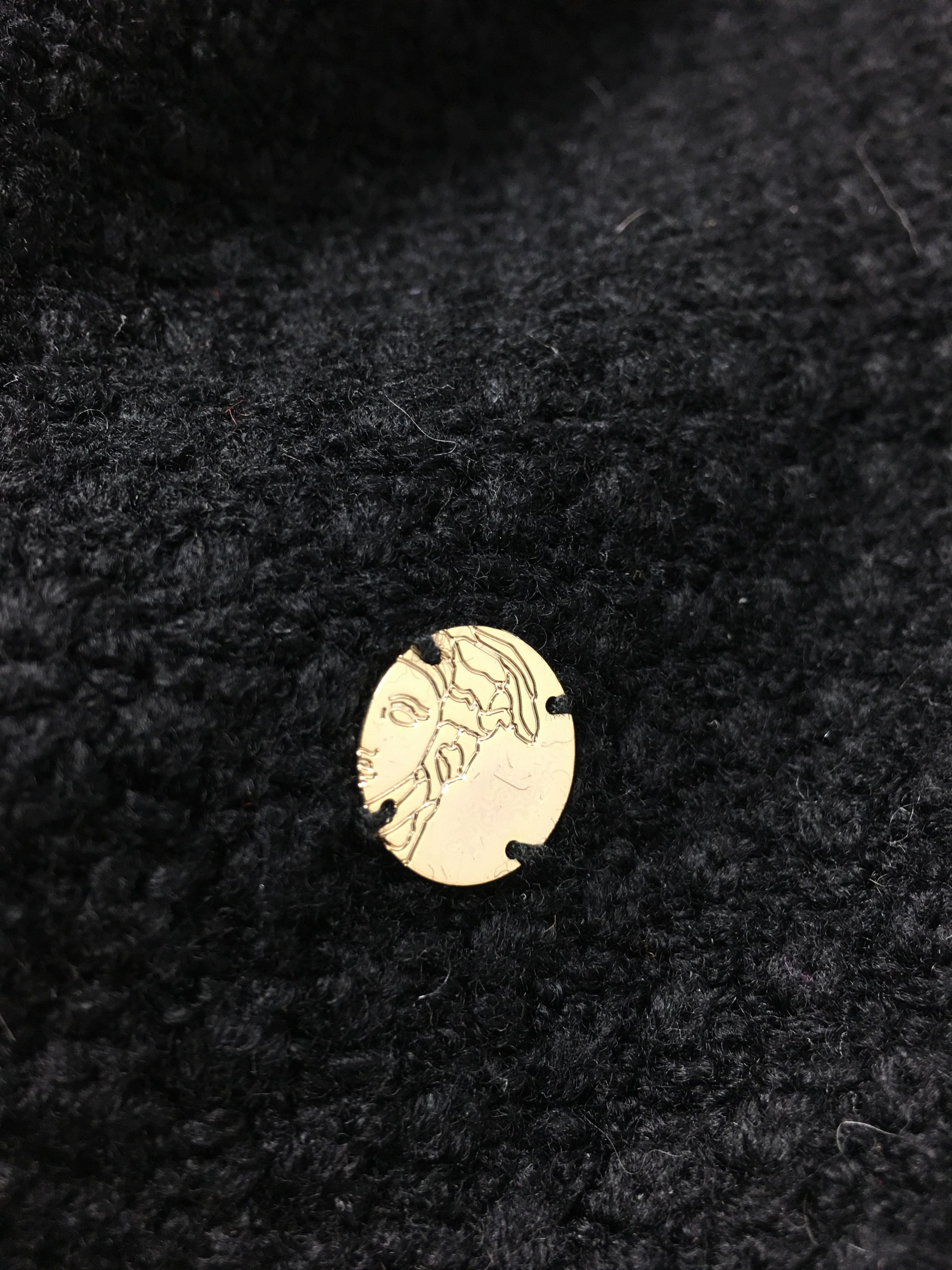 Versace Versace Collection Black Knit Turtleneck Sweater Size M / US 6-8 / IT 42-44 - 7 Thumbnail