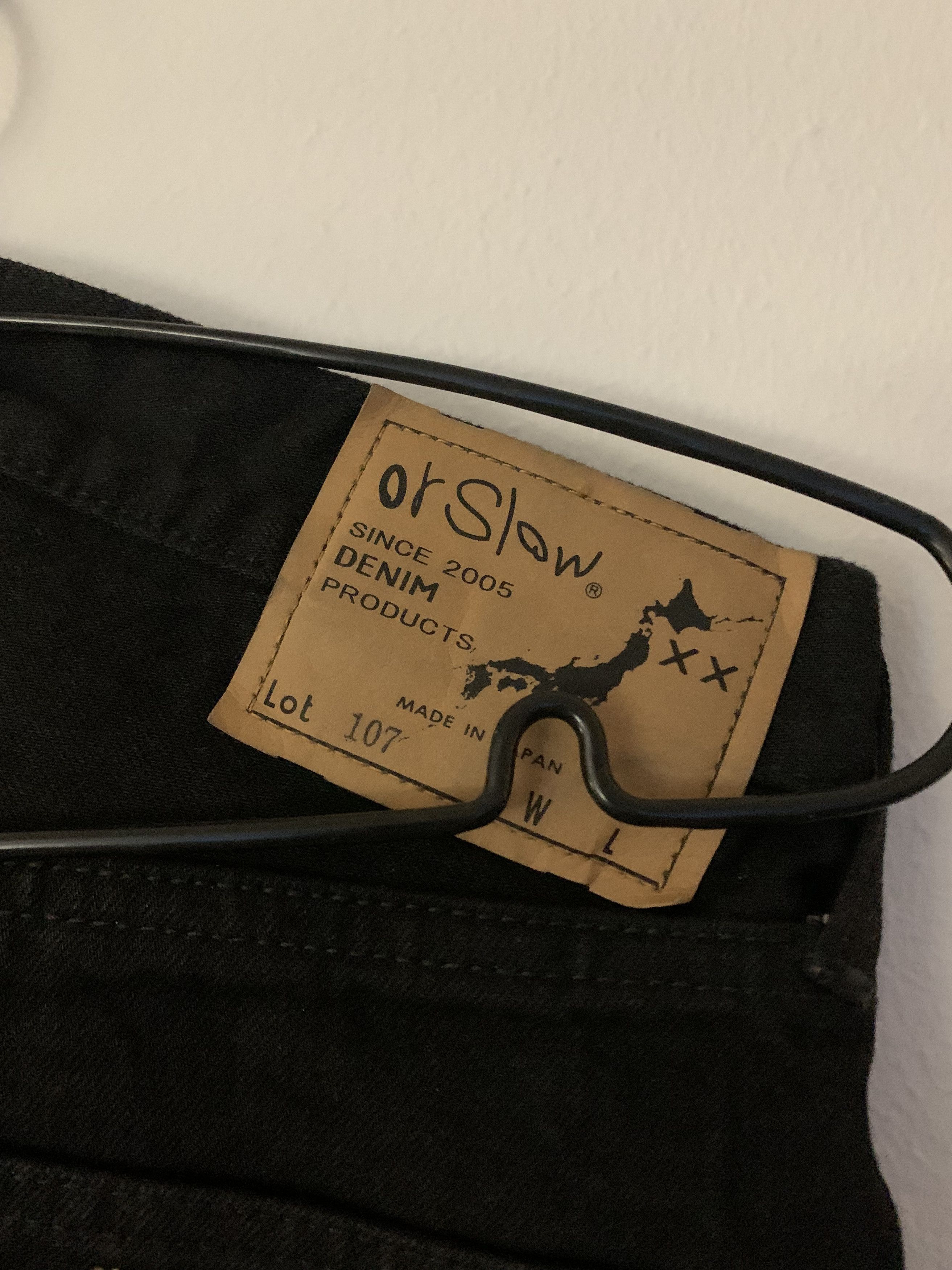Orslow OrSlow 107 Slim-Fit Washed Selvedge Denim Jeans Size US 30 / EU 46 - 6 Thumbnail