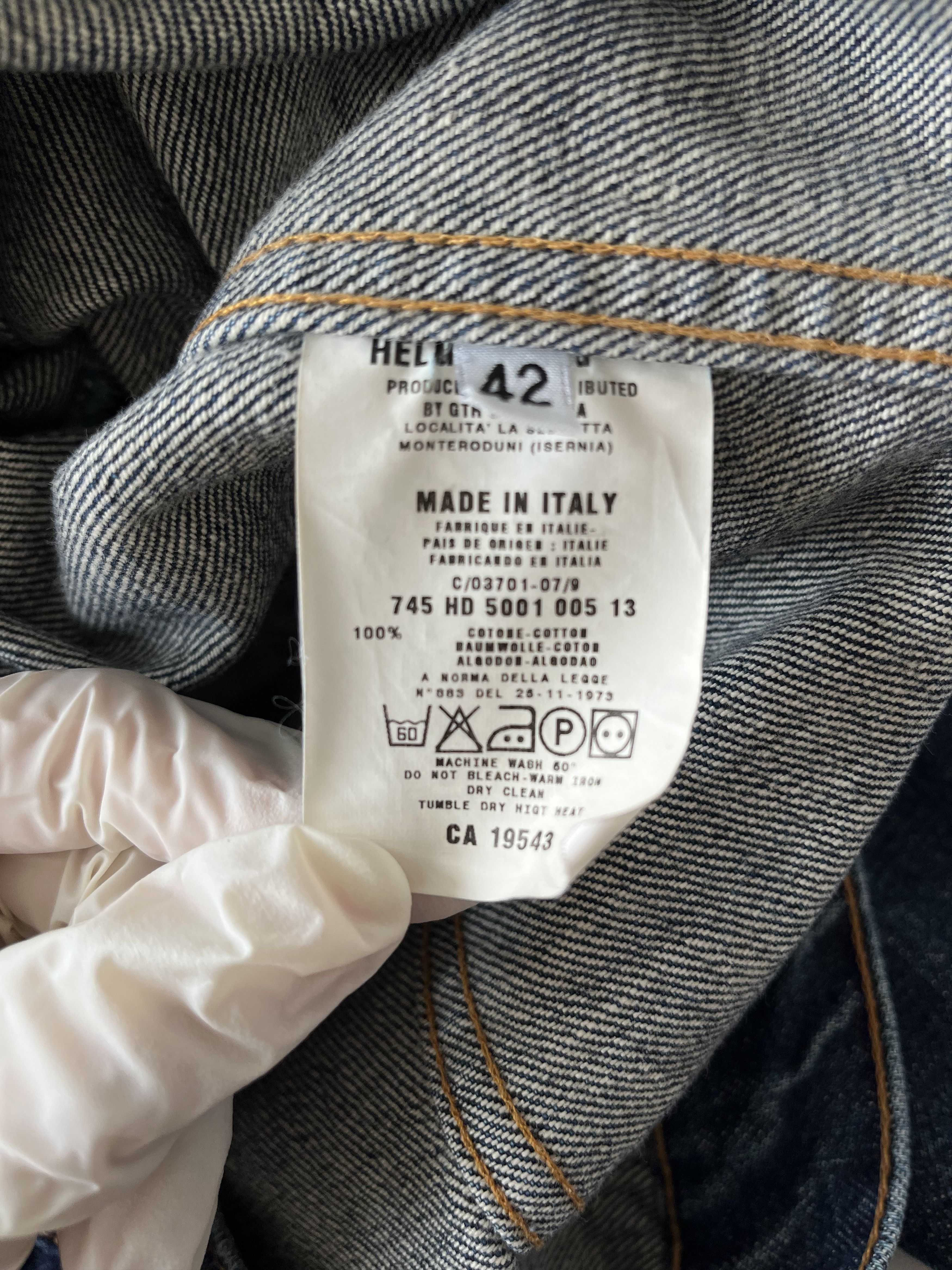 Helmut Lang Helmut Lang denim 2000 Size US M / EU 48-50 / 2 - 7 Thumbnail