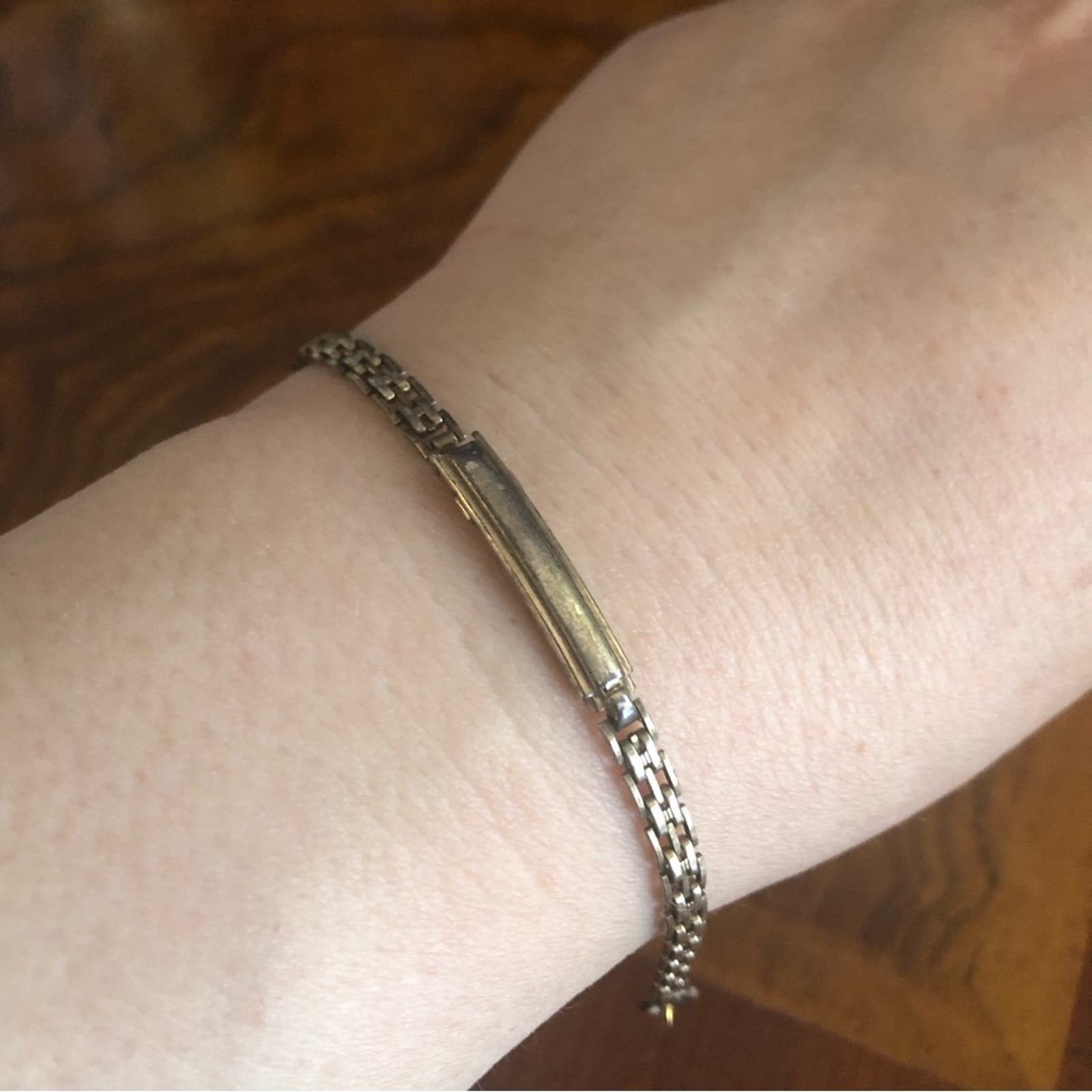 image of Antique Hadley Original Expandable Gold Filled Bracelet, Women's