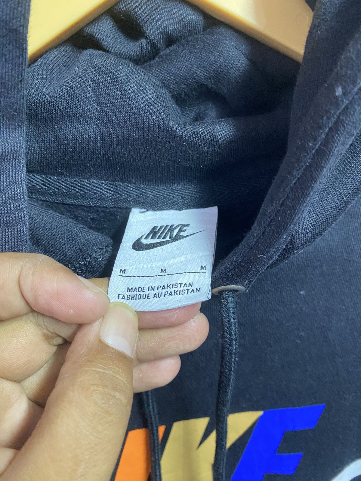 Nike Nike Club Futura Block Hoodie in fleece material Size US L / EU 52-54 / 3 - 2 Thumbnail