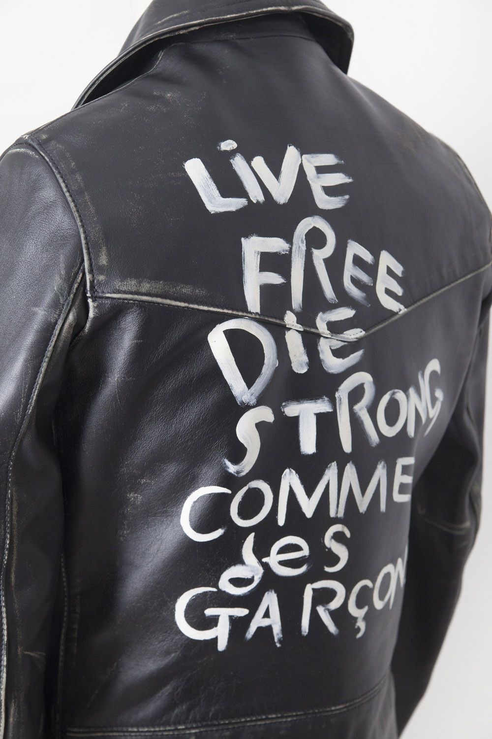 Comme des Garcons Lewis Leathers Live Free Die Strong Comme Des Garçons Size US M / EU 48-50 / 2 - 3 Thumbnail